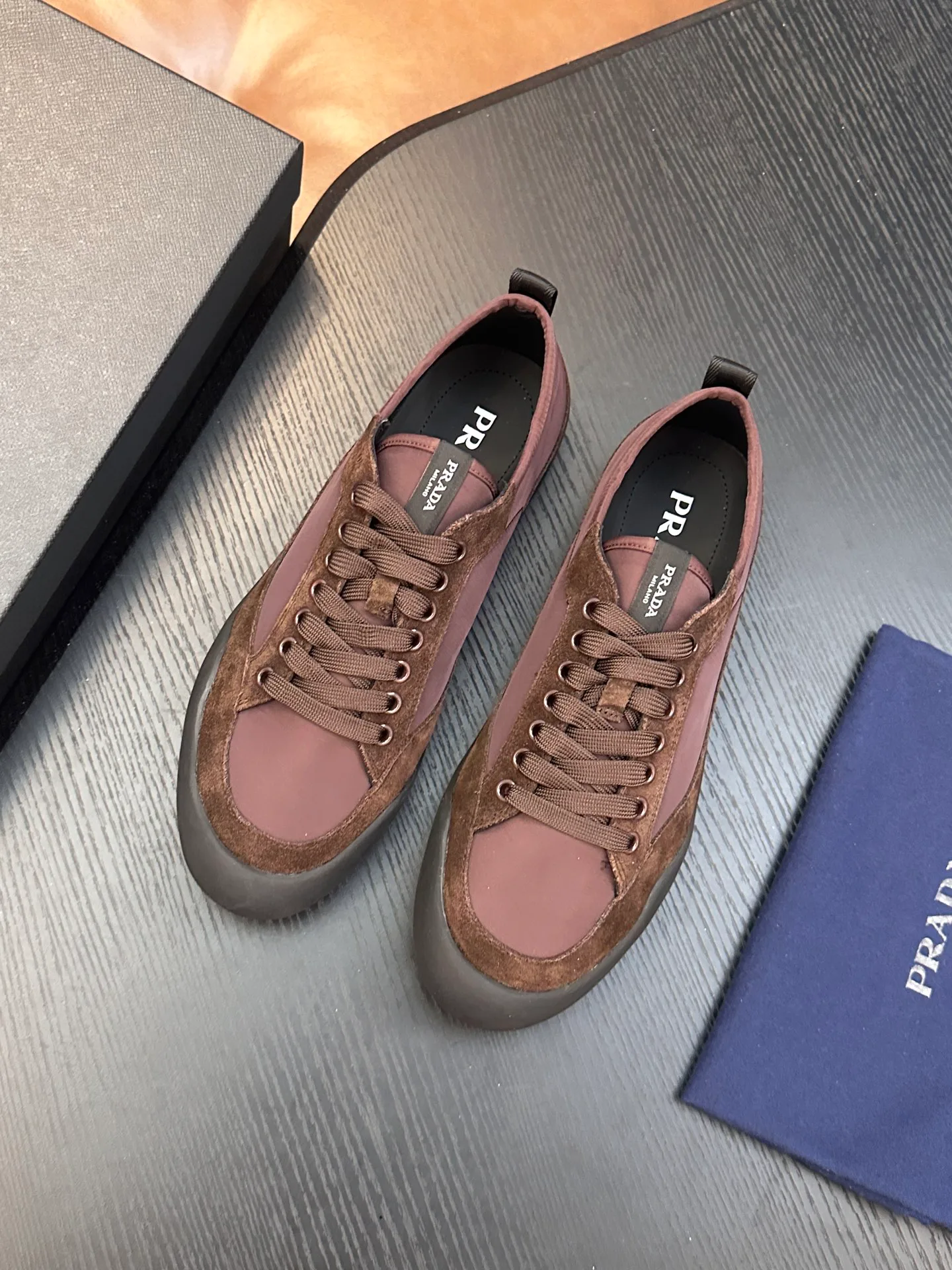 Кроссовки Мужские Prada 11858394