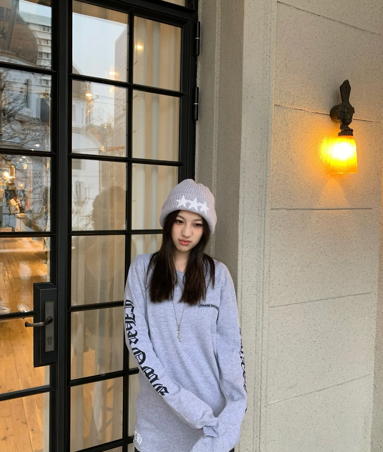 Лонгсливы Женские Chrome Hearts 2553853