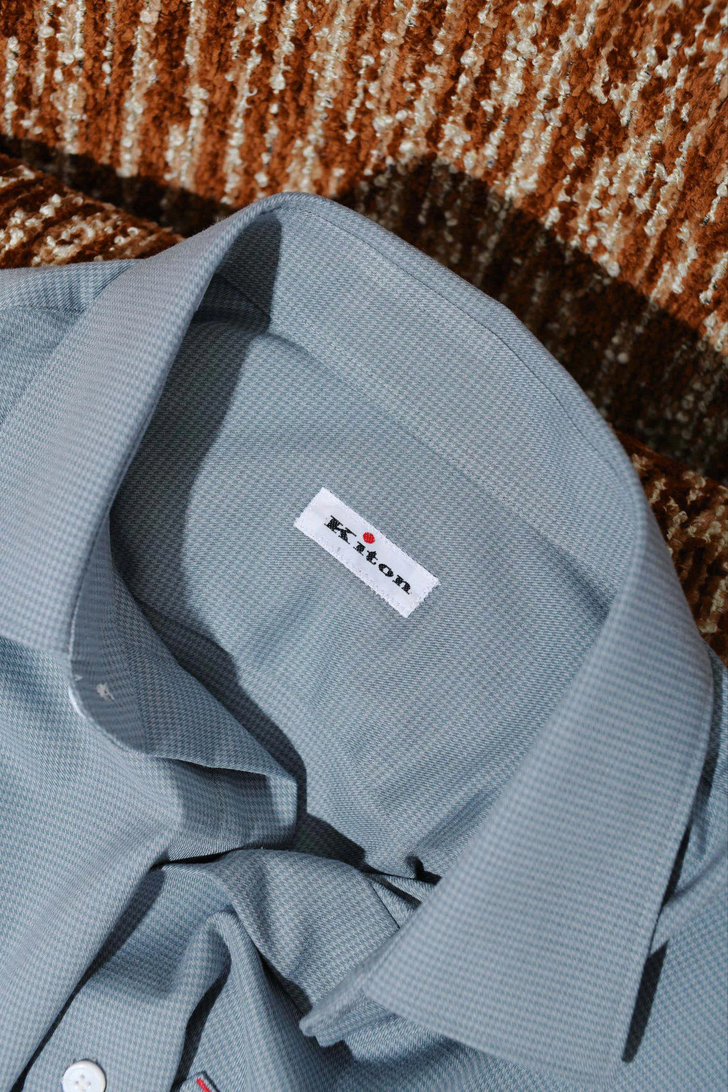 Рубашки Мужские Kiton 5654861