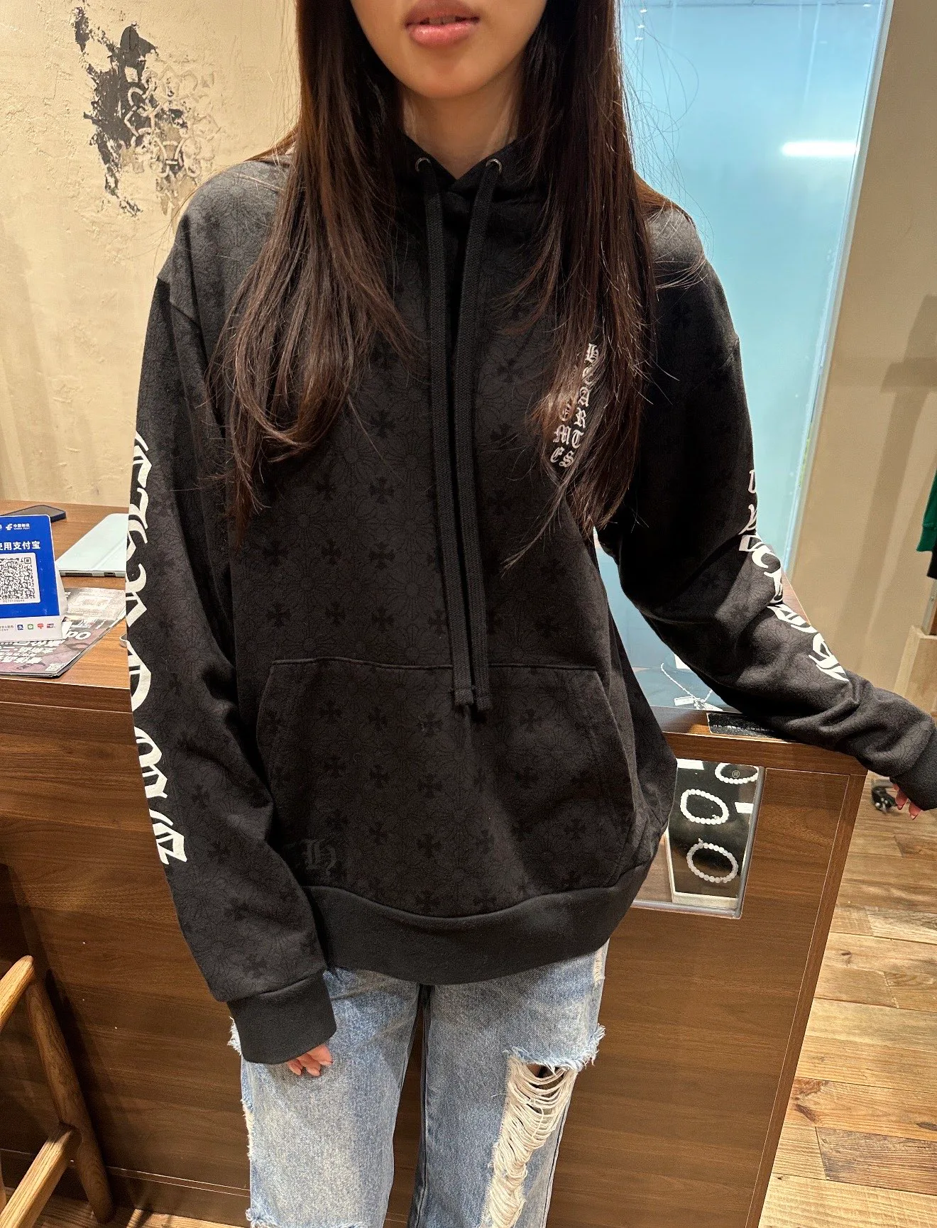 Свитшоты И Худи Женские Chrome Hearts 18113763