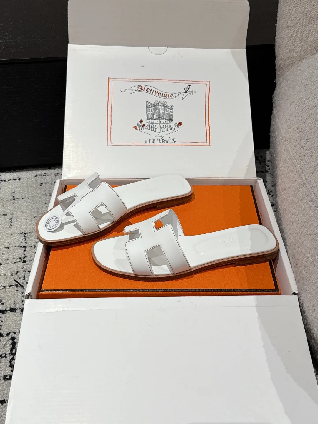 Шлепанцы Женские Hermes 814586