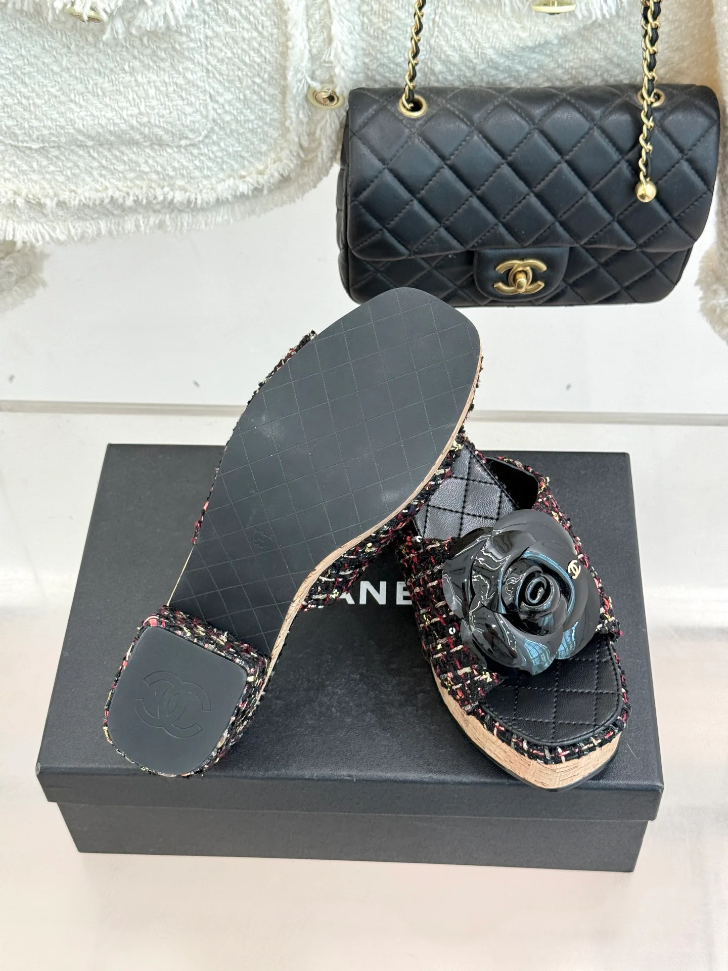 Босоножки Женские Chanel 1262098