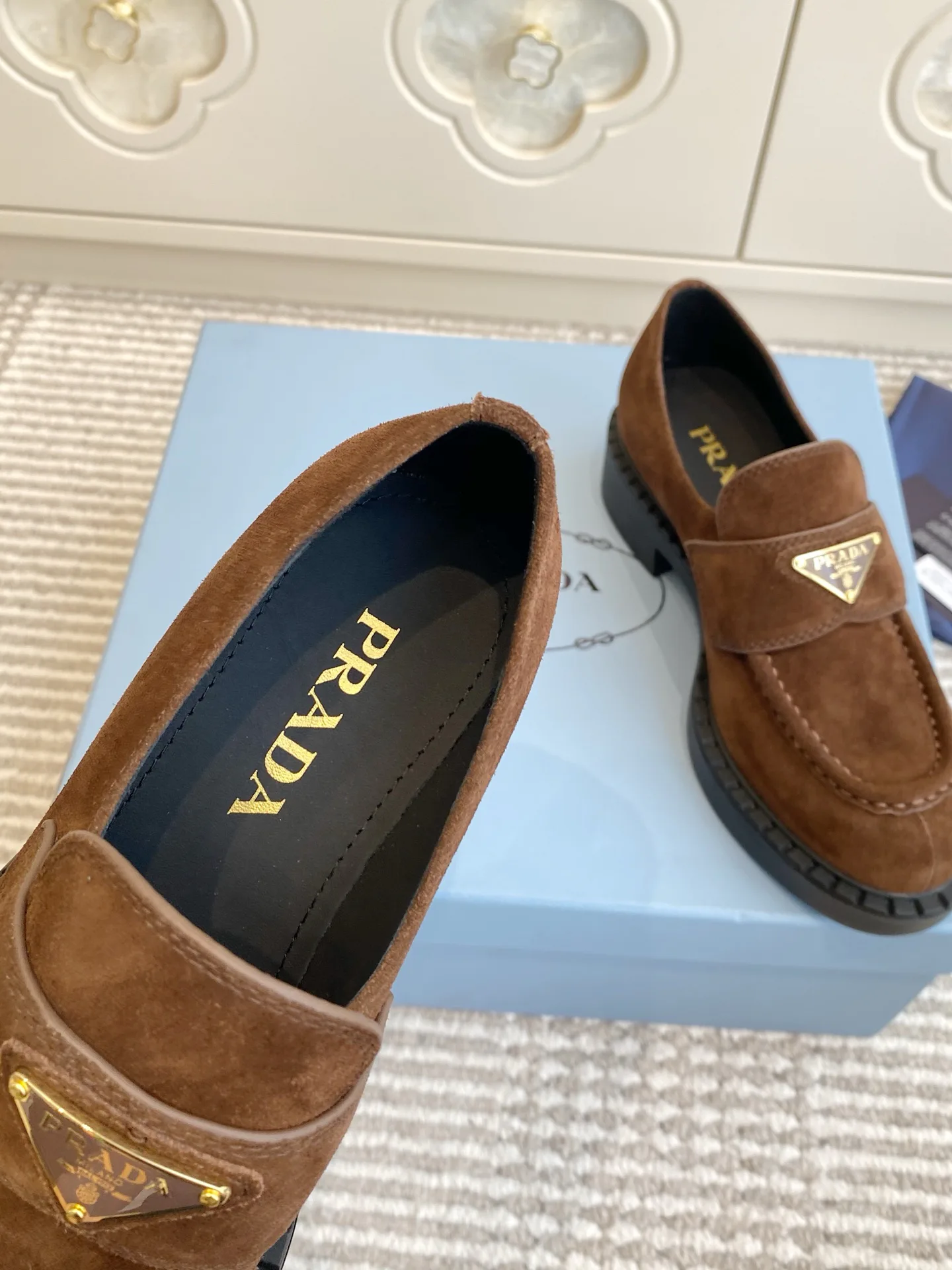 Лоферы И Мокасины Женские Prada 738934