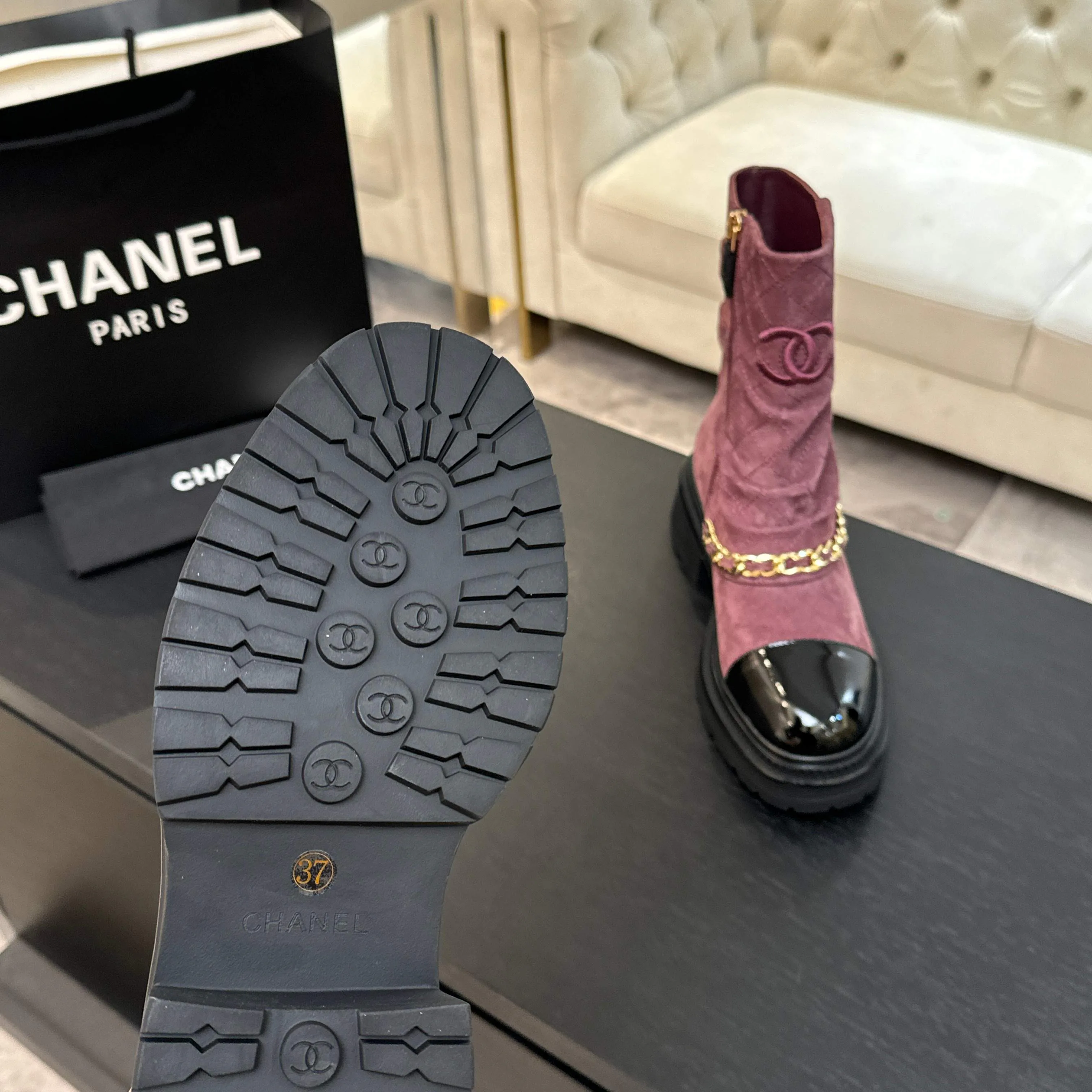 Ботинки Женские Chanel 479857