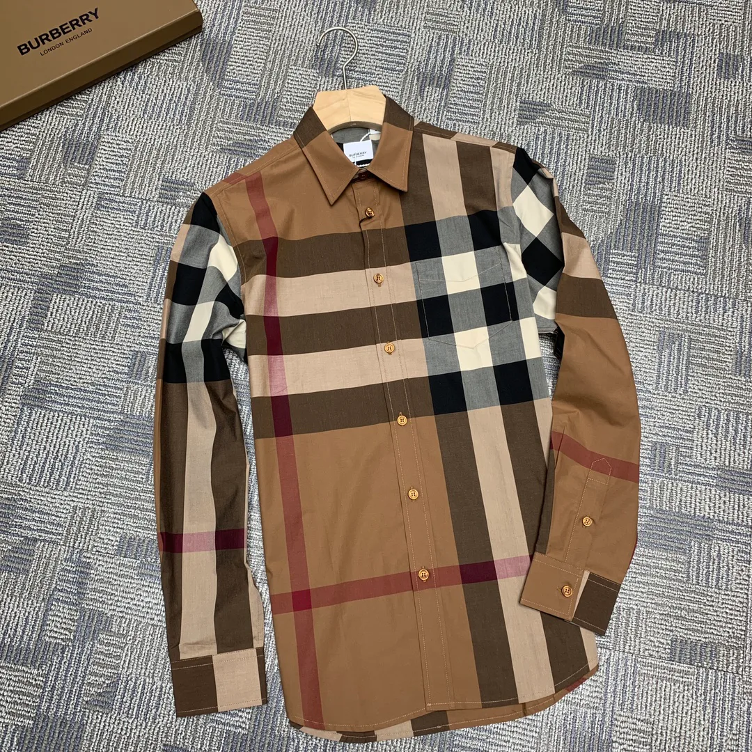 Рубашки Мужские Burberry 17967413