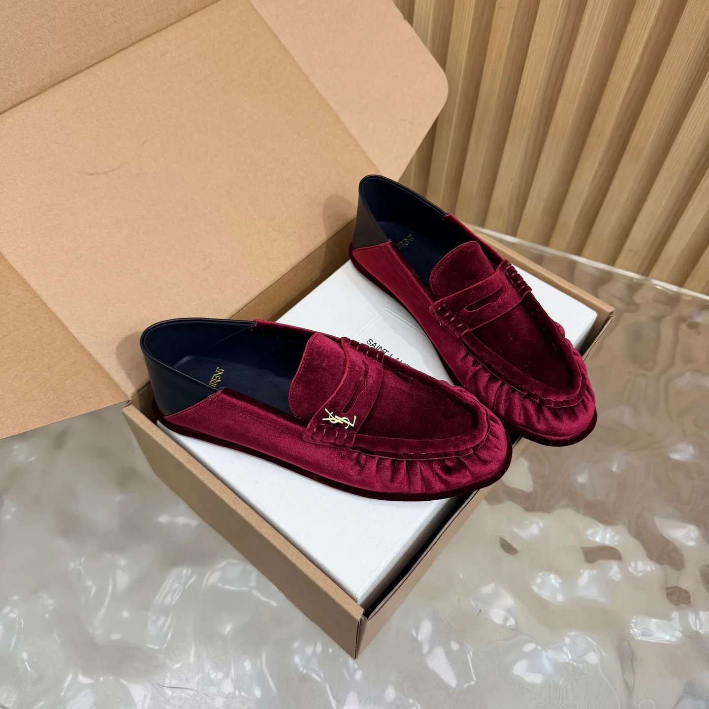 Лоферы И Мокасины Женские Saint Laurent 17926448
