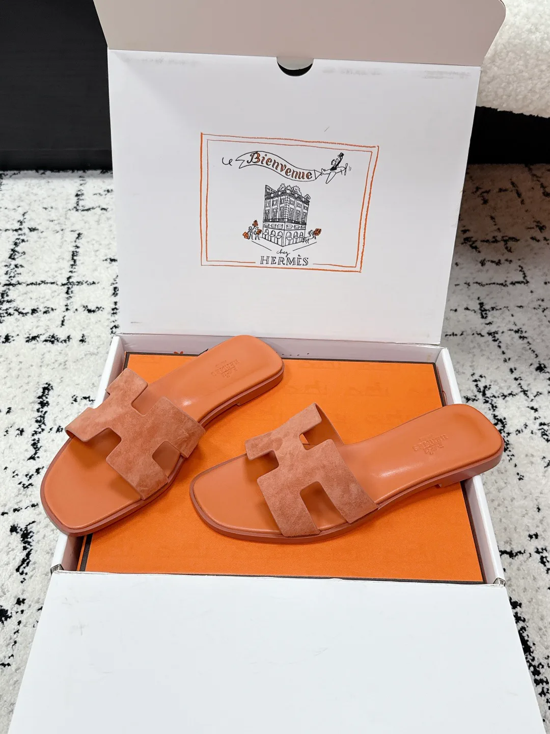 Шлепанцы Женские Hermes 814548