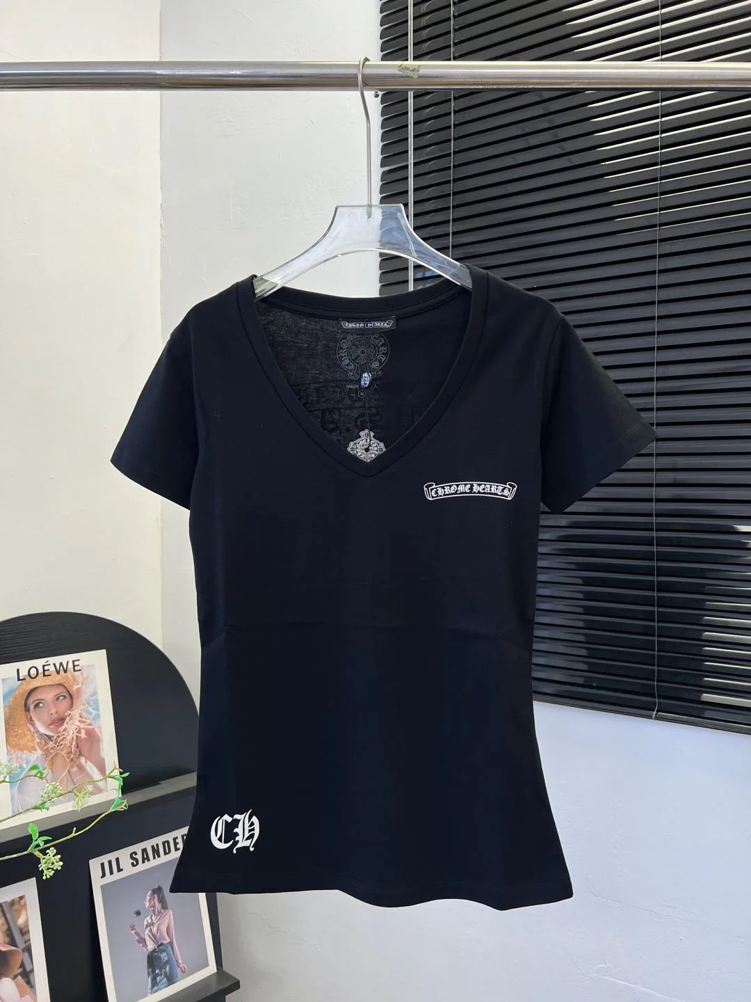Футболки Женские Chrome Hearts 11477339