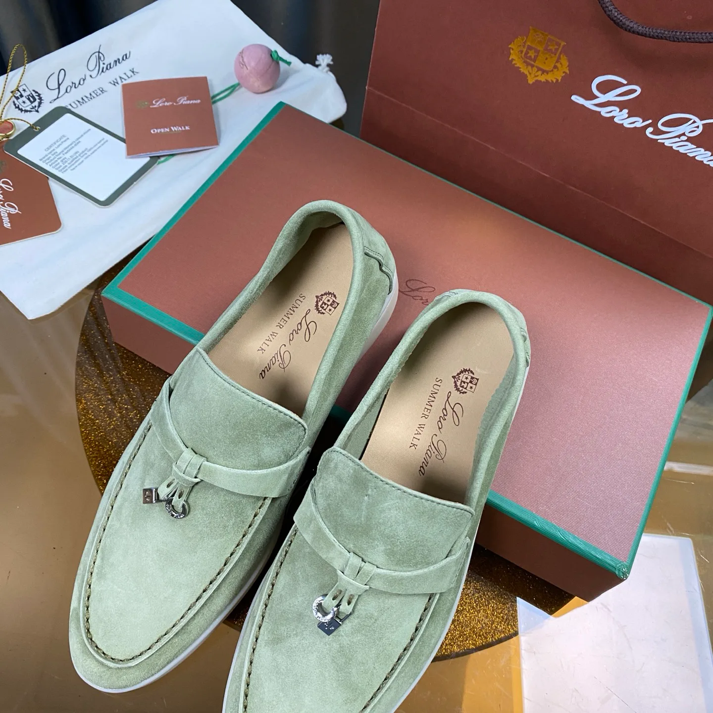 Лоферы И Мокасины Женские Loro Piana 10038652
