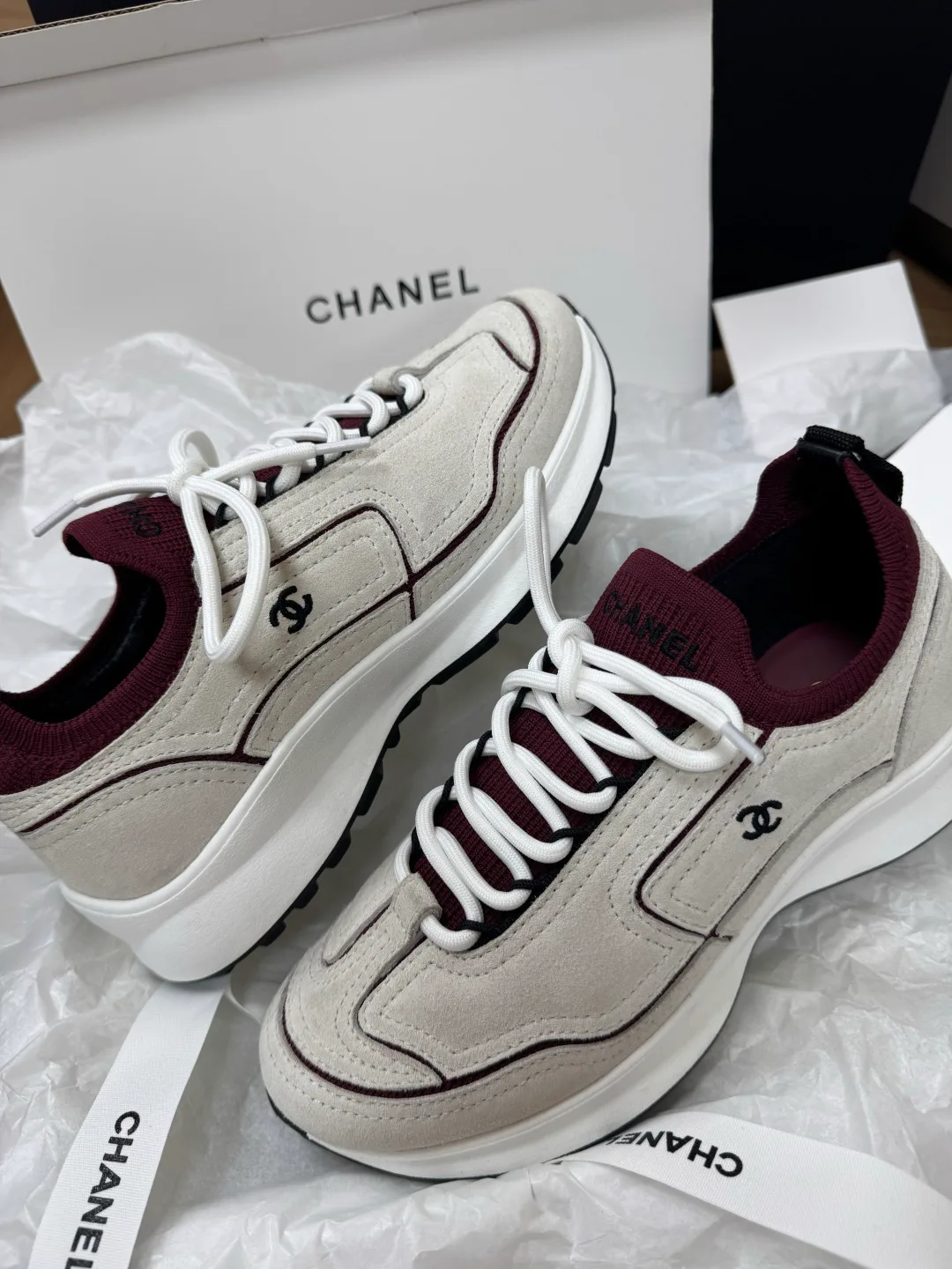 Кроссовки Женские Chanel 17418279