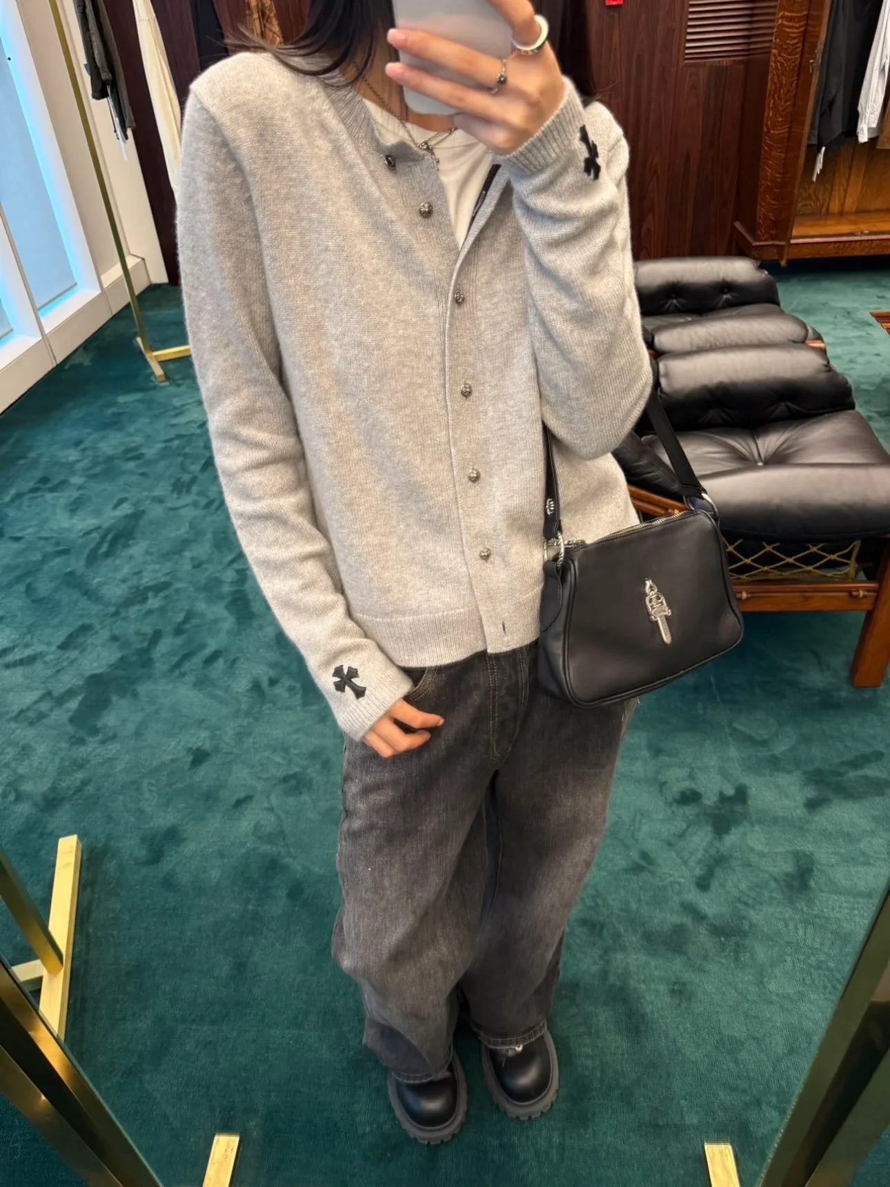 Джемперы И Свитеры Женские Chrome Hearts 19783450