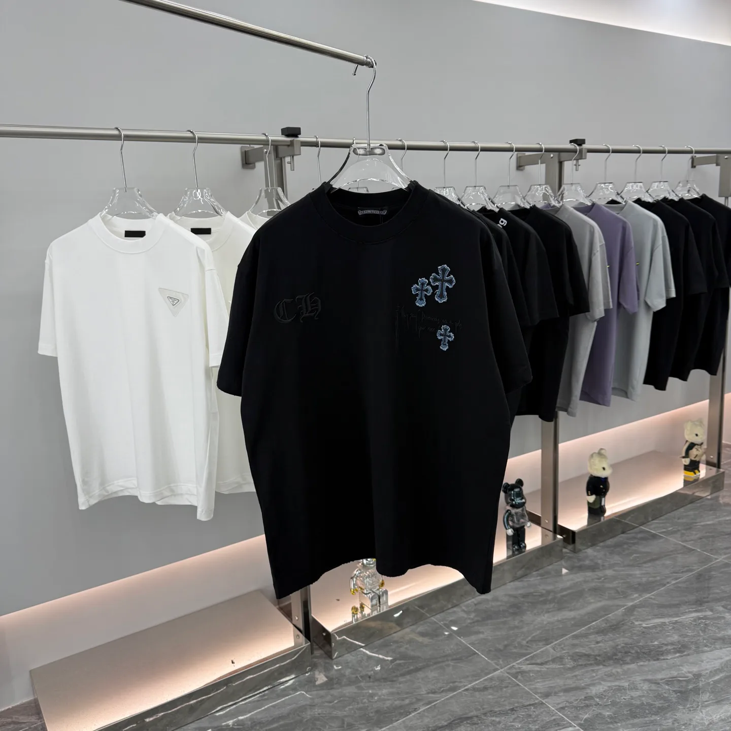 Футболки Мужские Chrome Hearts 281640