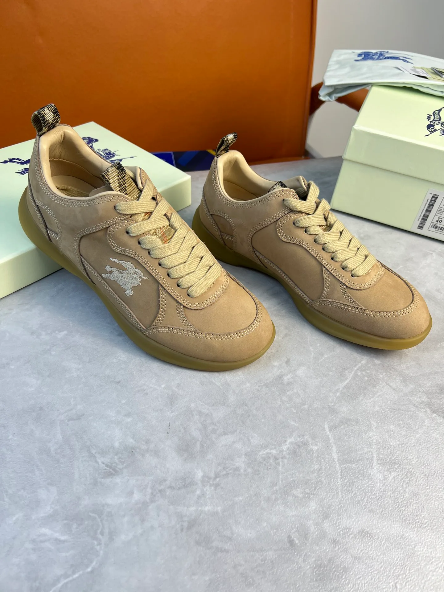 Кроссовки Мужские Burberry 17420305