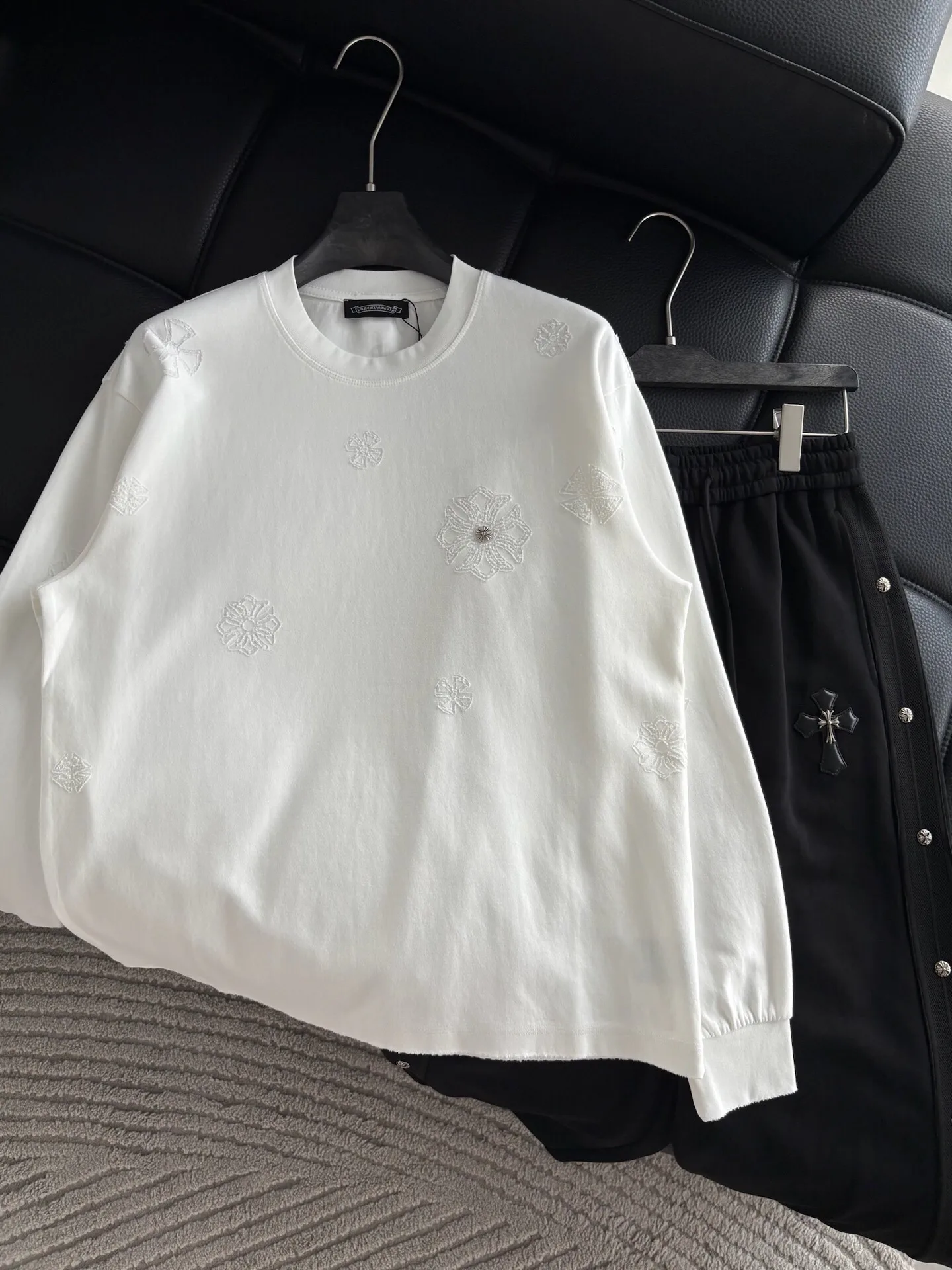 Лонгсливы Мужские Chrome Hearts 86380