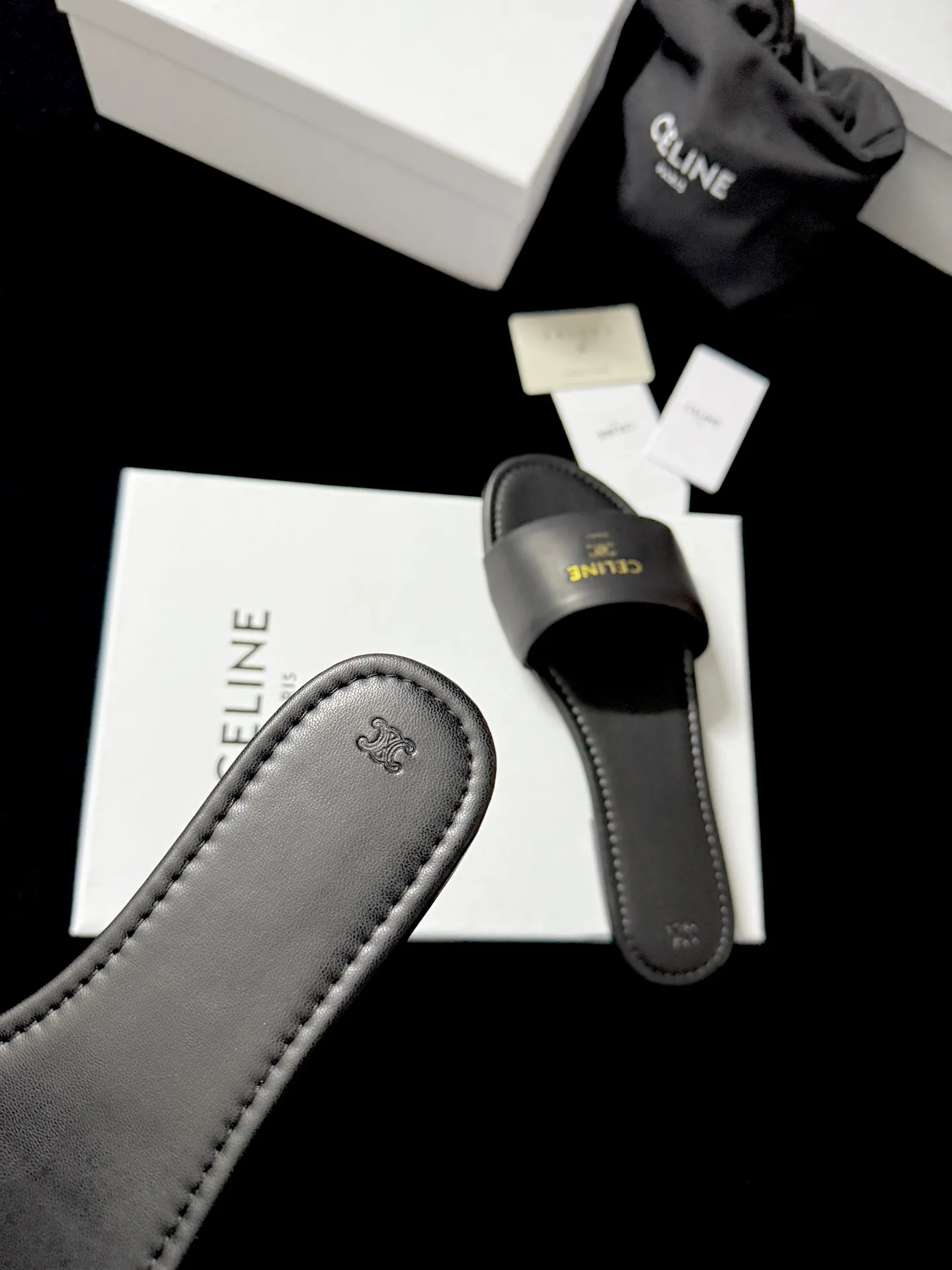 Шлепанцы Женские Celine 4433675