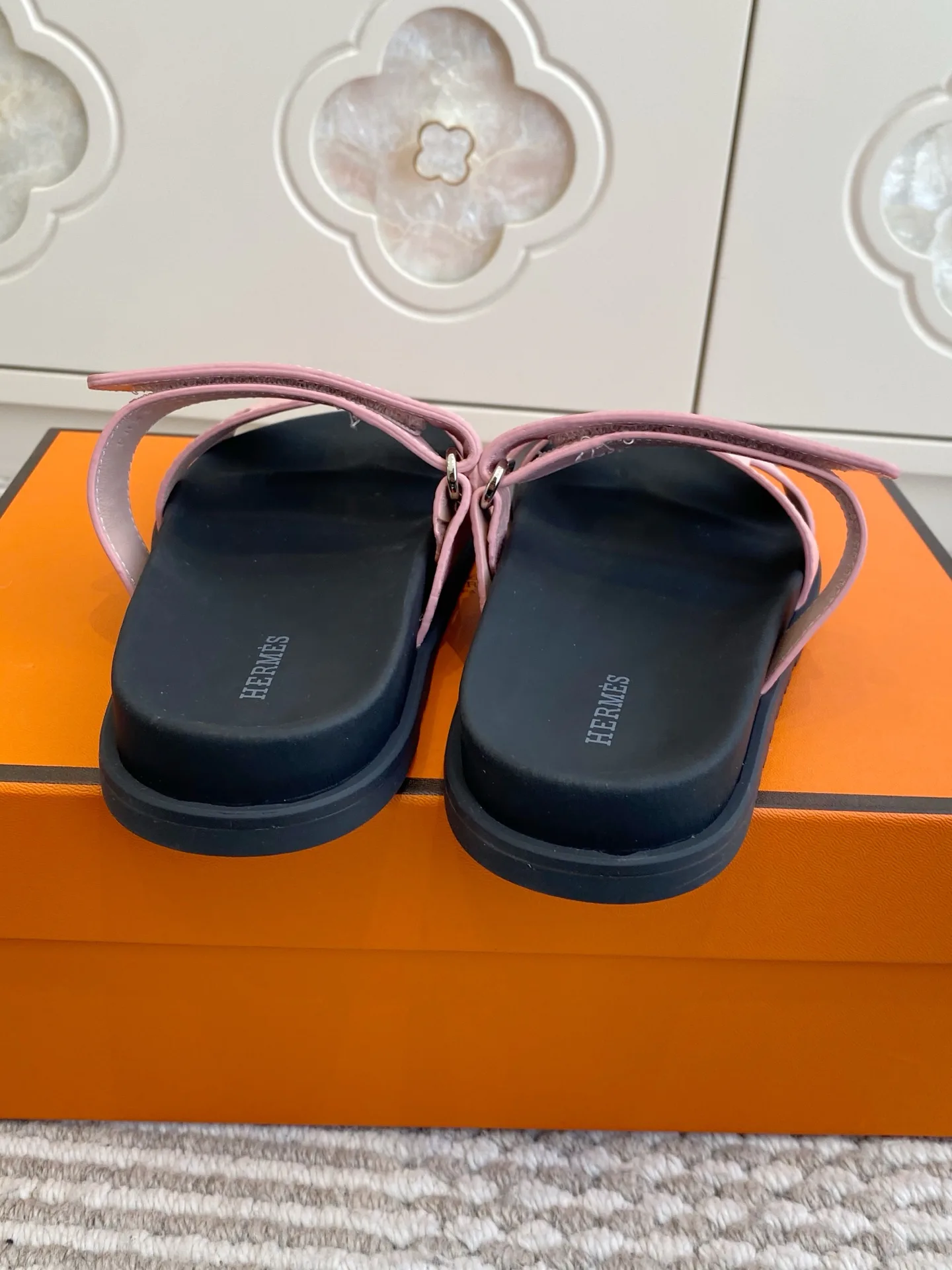 Шлепанцы Женские Hermes 1717027