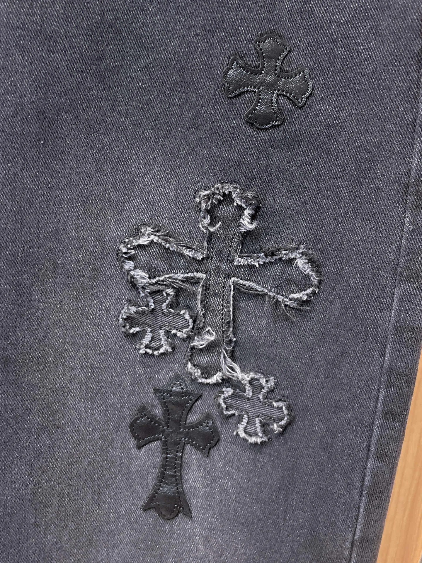 Джинсы Мужские Chrome Hearts 17037286