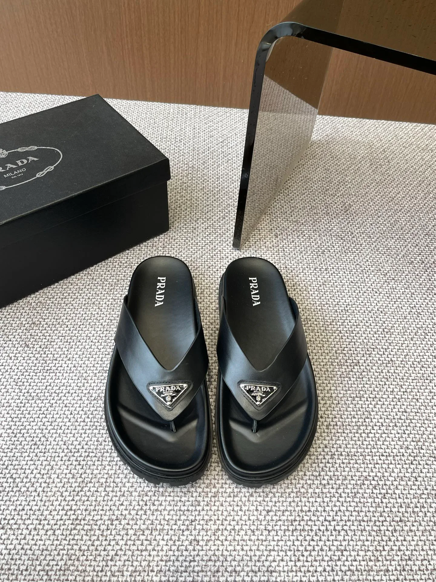 Шлепанцы Мужские Prada 34767