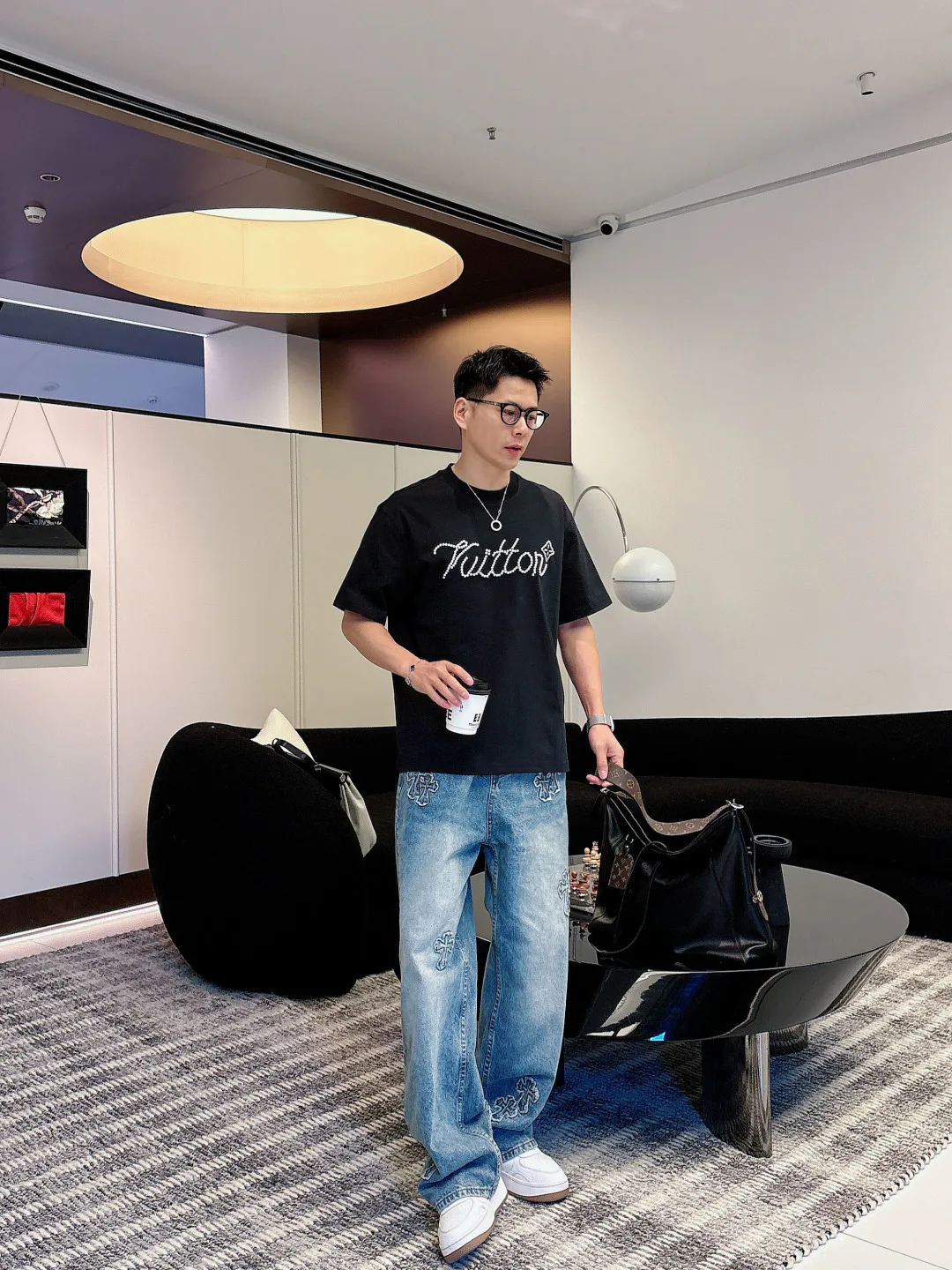 Футболки Мужские Louis Vuitton 9526547