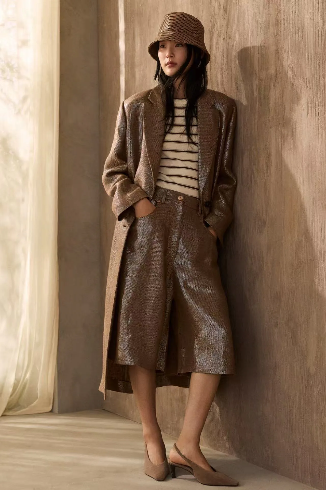 Шорты Женские Brunello Cucinelli 1704474