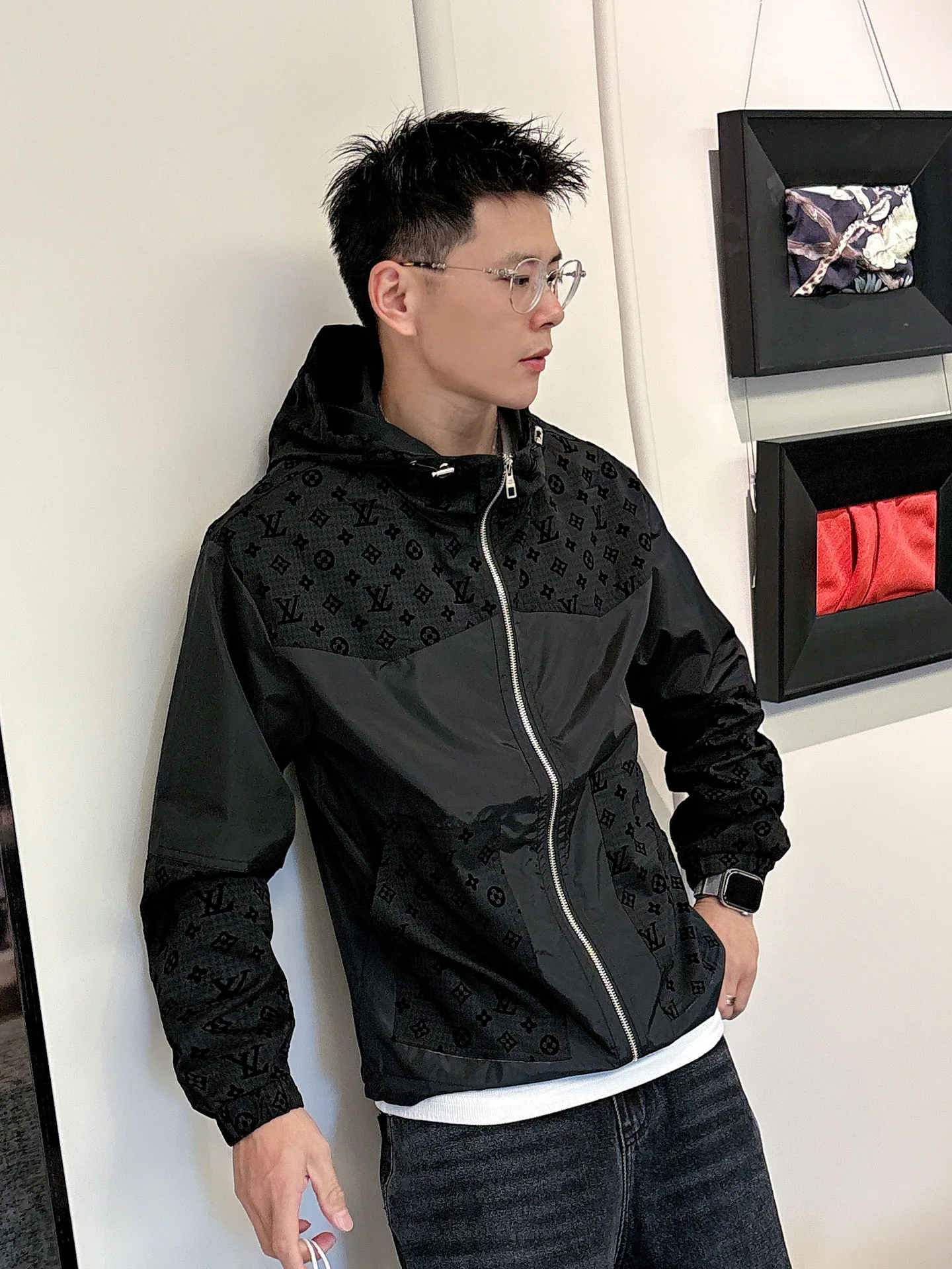 Куртки И Пуховики Мужские Louis Vuitton 4734117