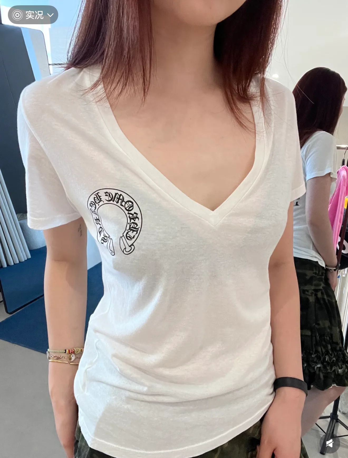 Футболки Женские Chrome Hearts 17516934
