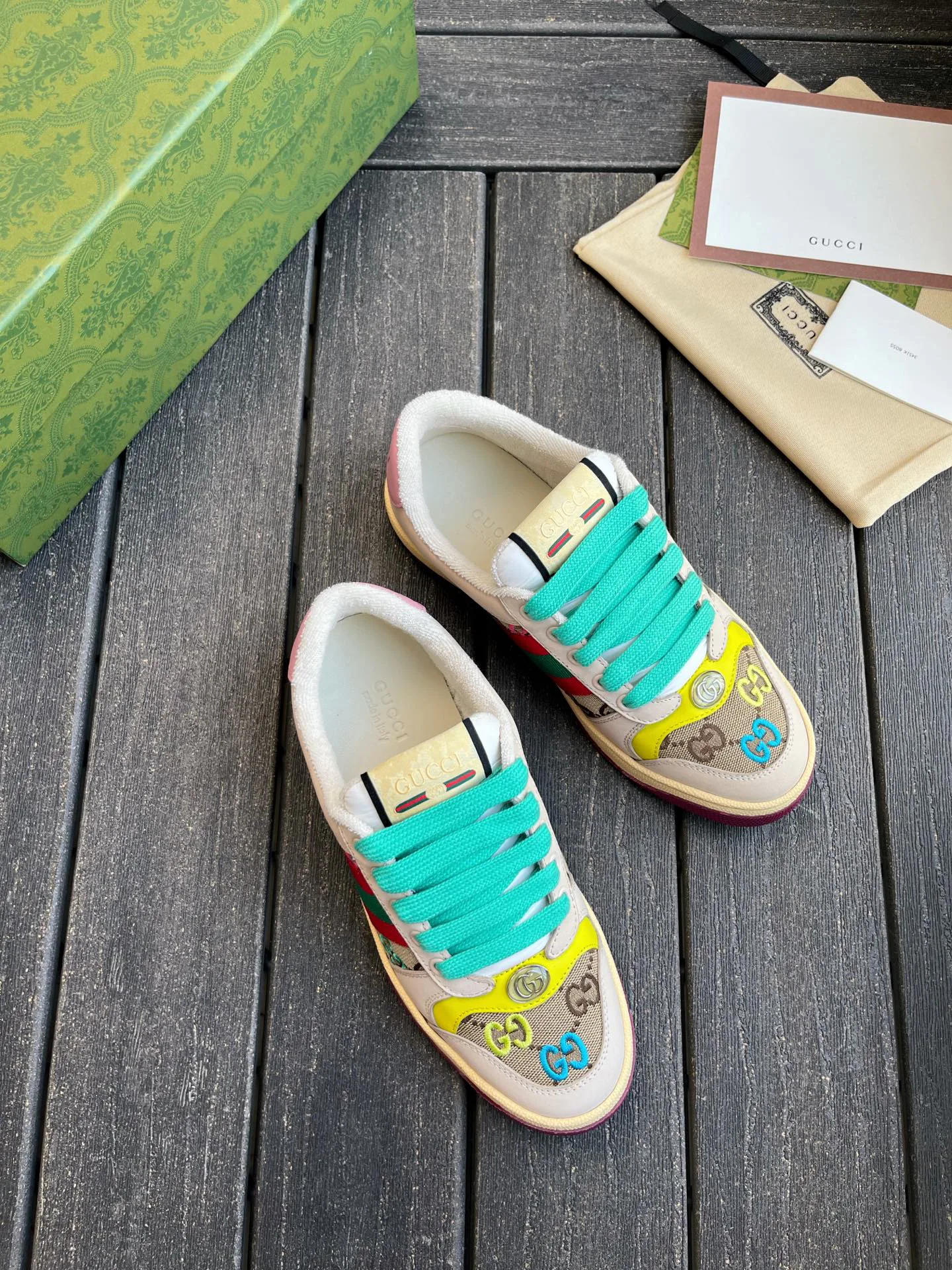 Кроссовки Женские Gucci 65895