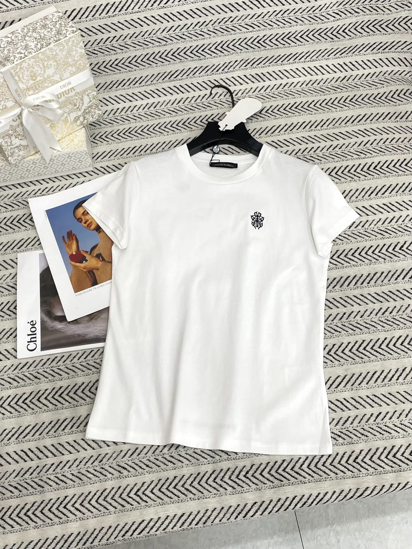 Футболки Женские Chrome Hearts 11639749