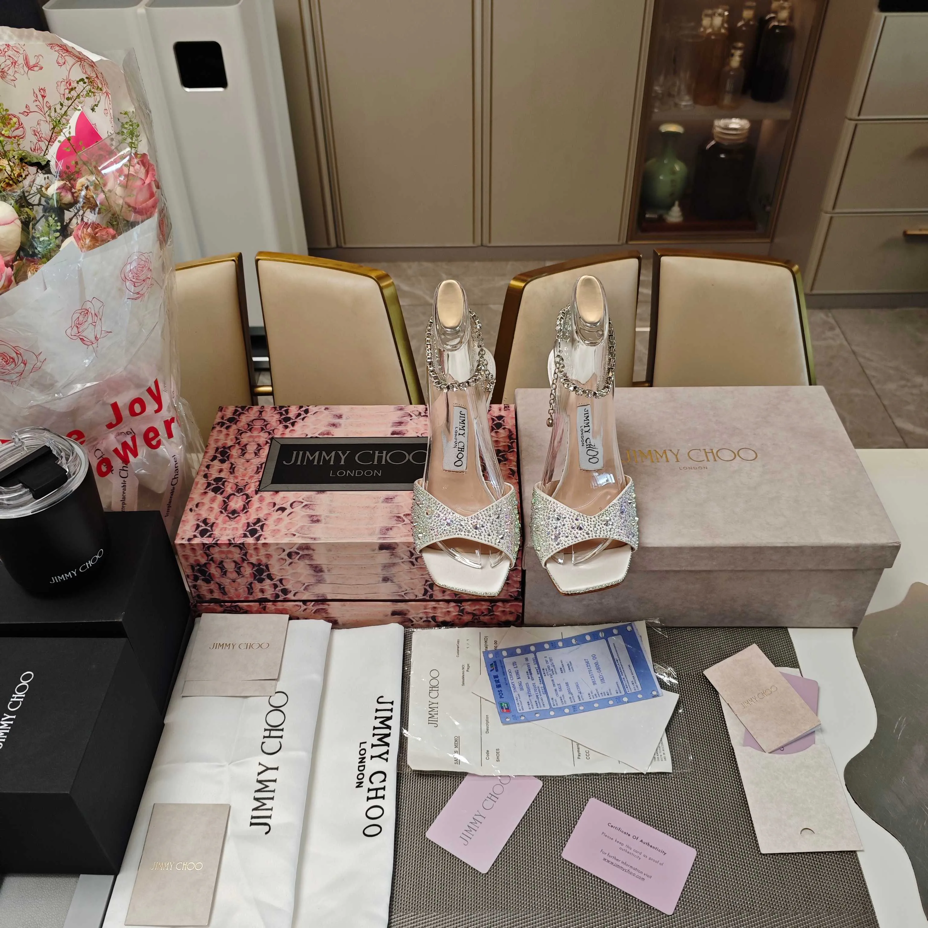 Босоножки Женские Jimmy Choo 17910267
