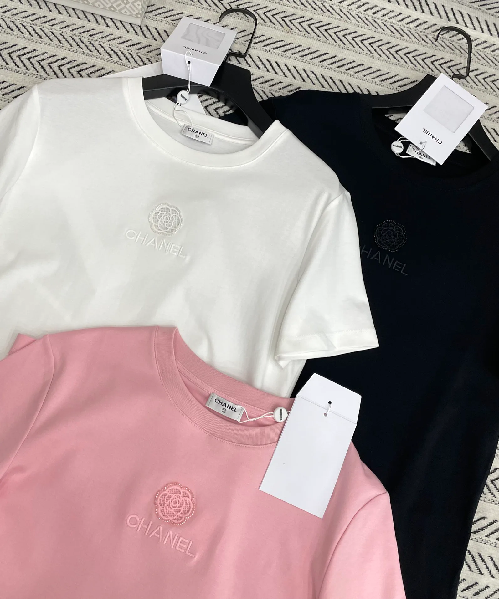 Футболки Женские Chanel 1856403