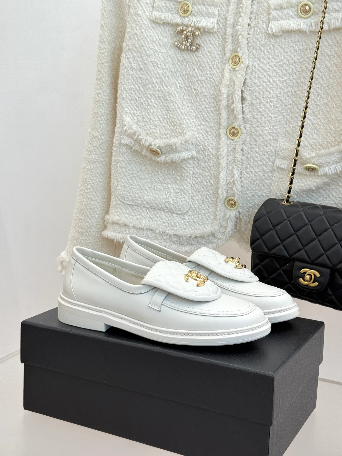 Лоферы И Мокасины Женские Chanel 17336068