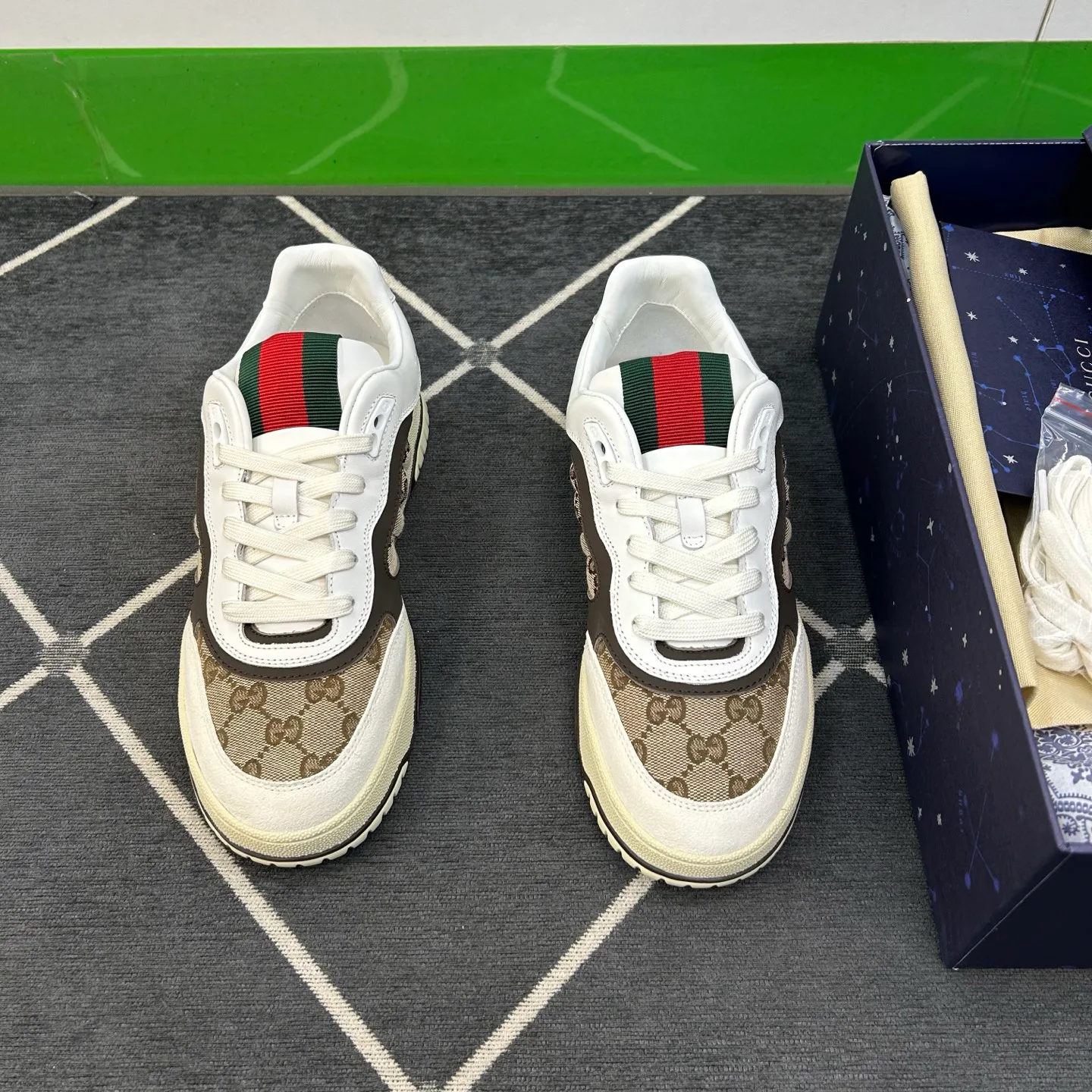 Кроссовки Мужские Gucci 34306