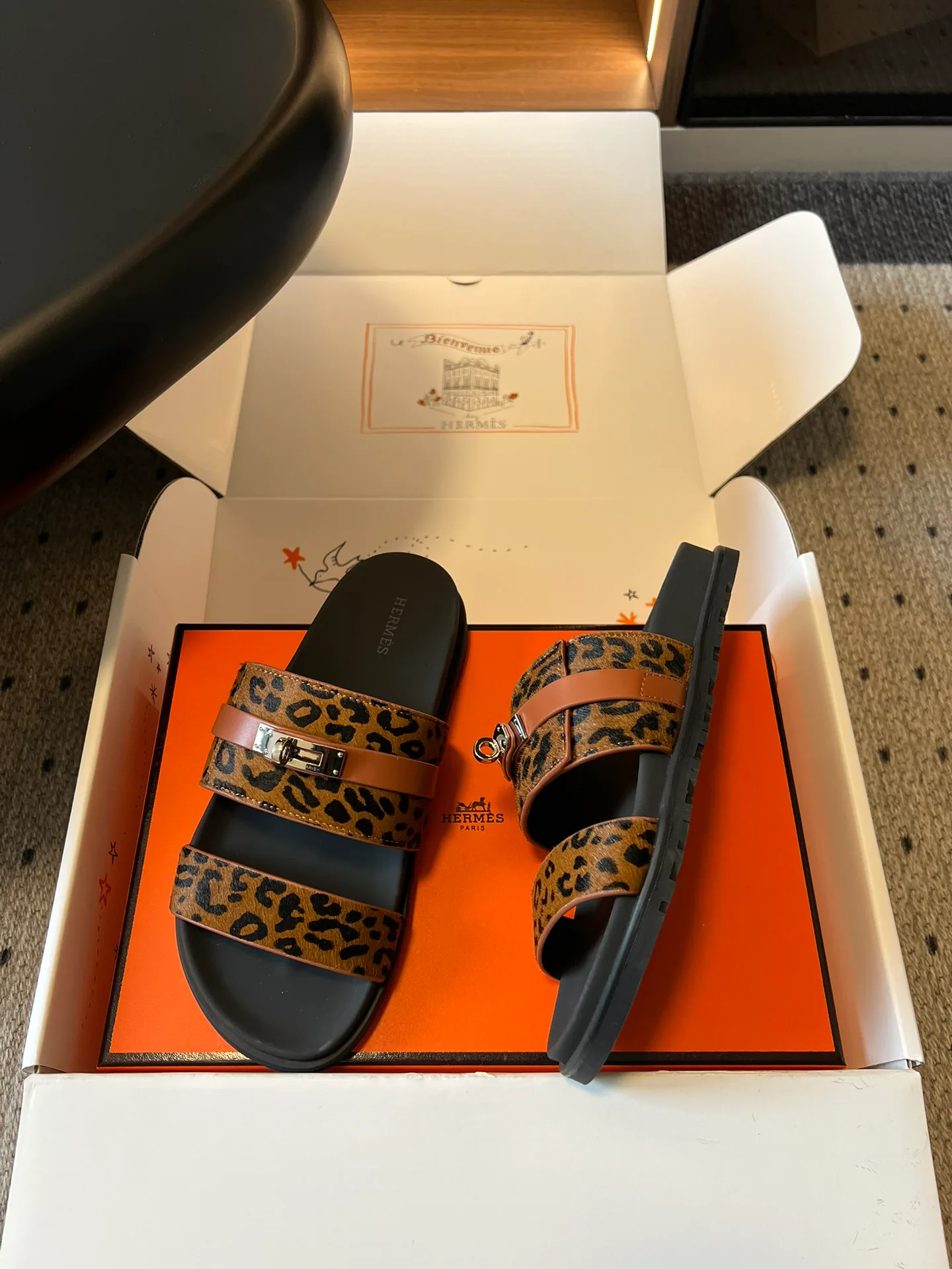 Шлепанцы Женские Hermes 12777581