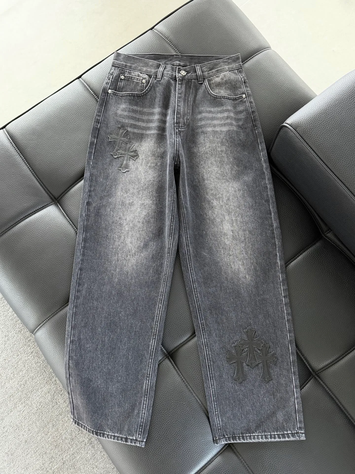 Джинсы Женские Chrome Hearts 1513915