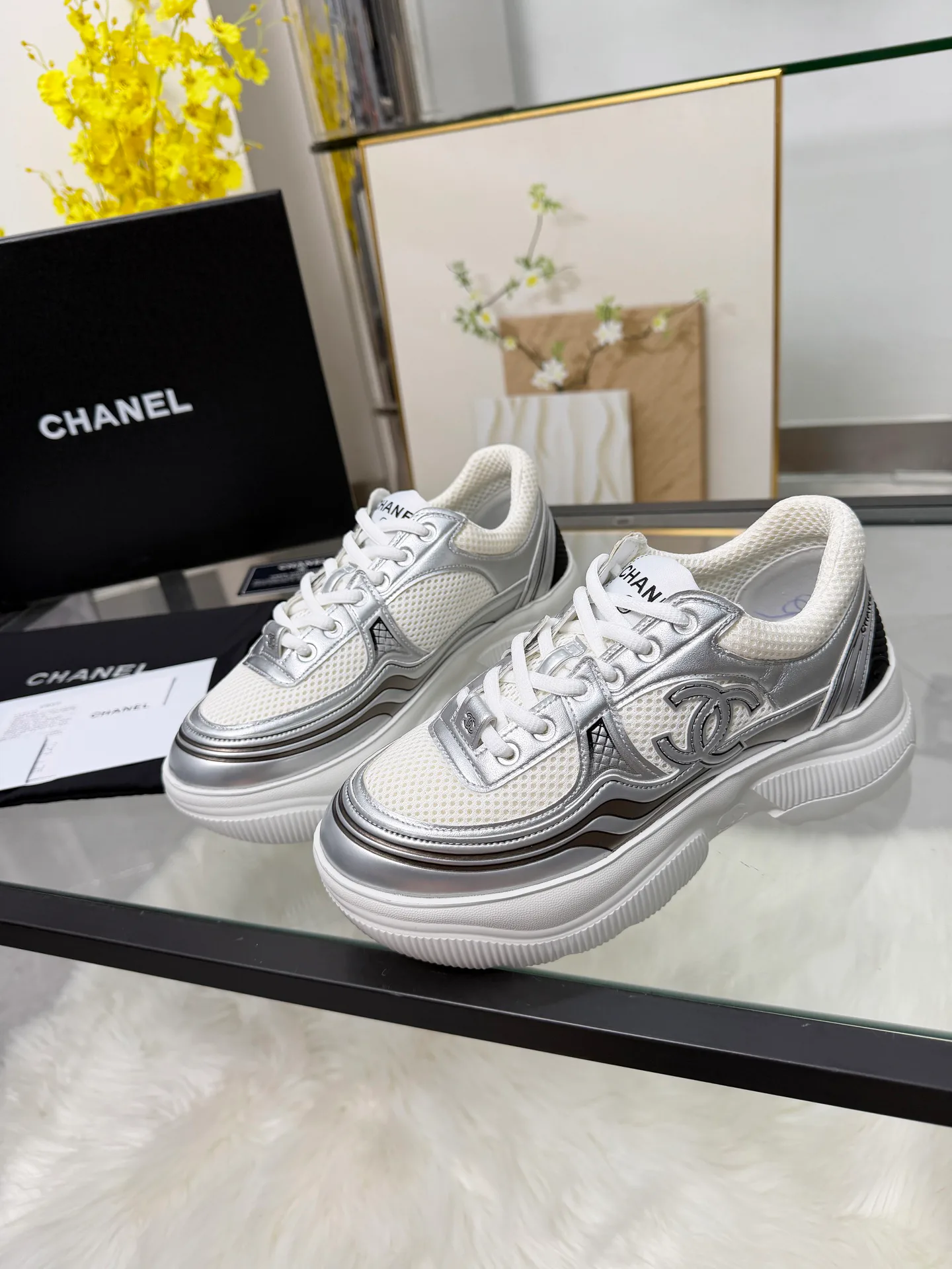 Кроссовки Женские Chanel 244114