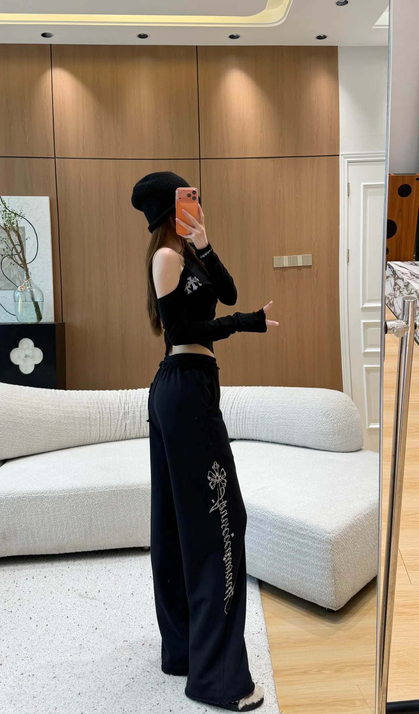 Брюки Женские Chrome Hearts 19588900