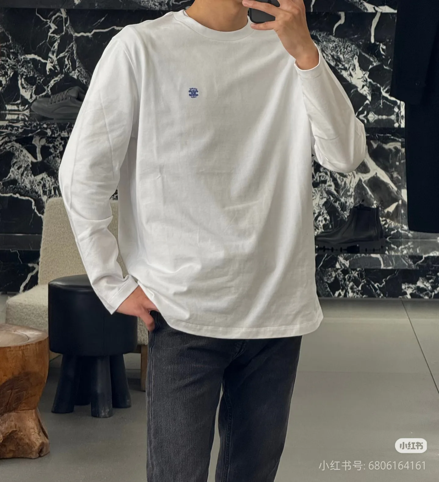 Лонгсливы Мужские Celine 11430091