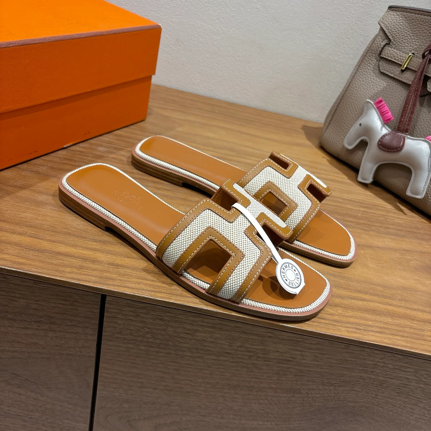 Шлепанцы Женские Hermes 873858