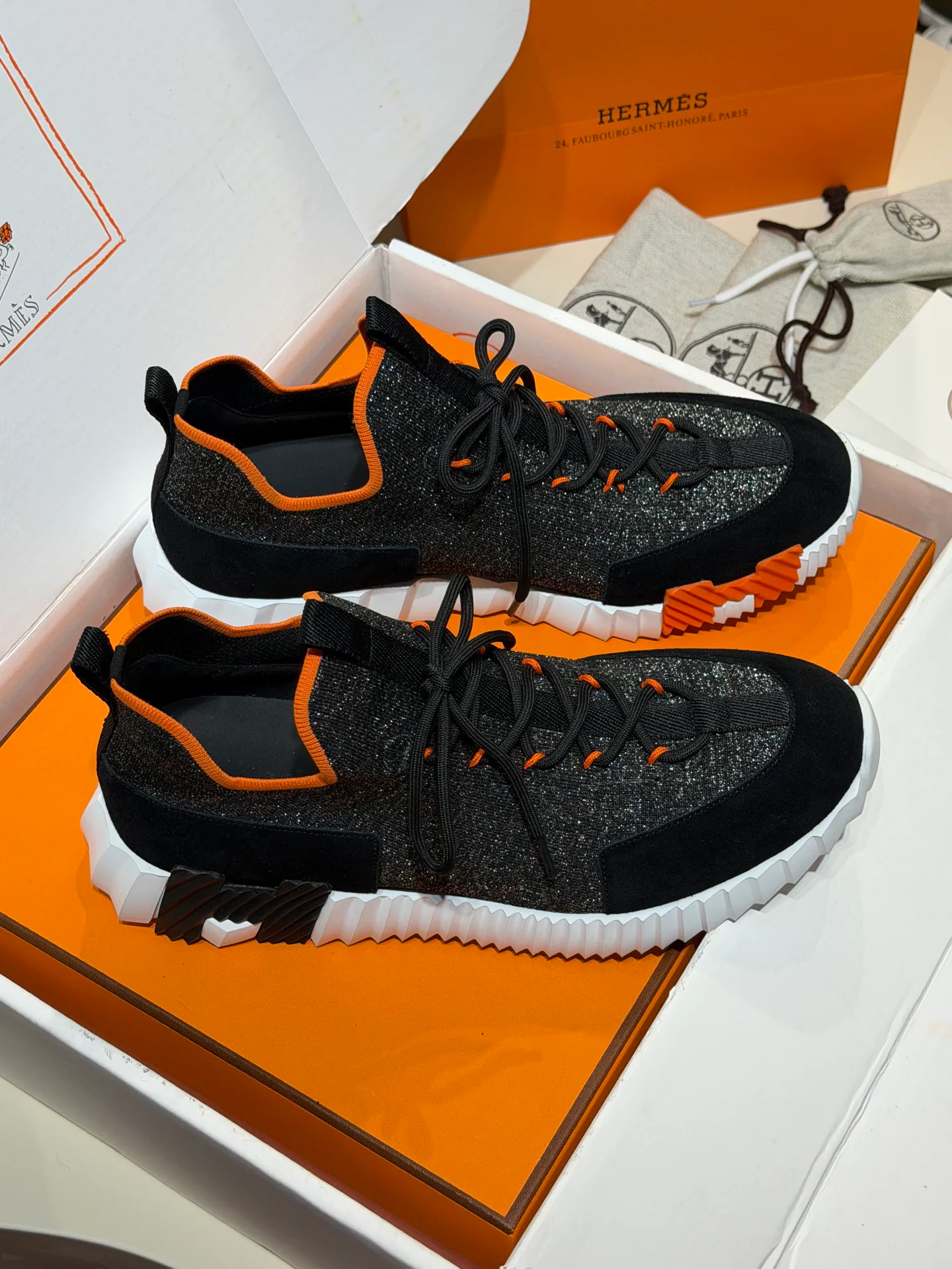 Кроссовки Женские Hermes 554596