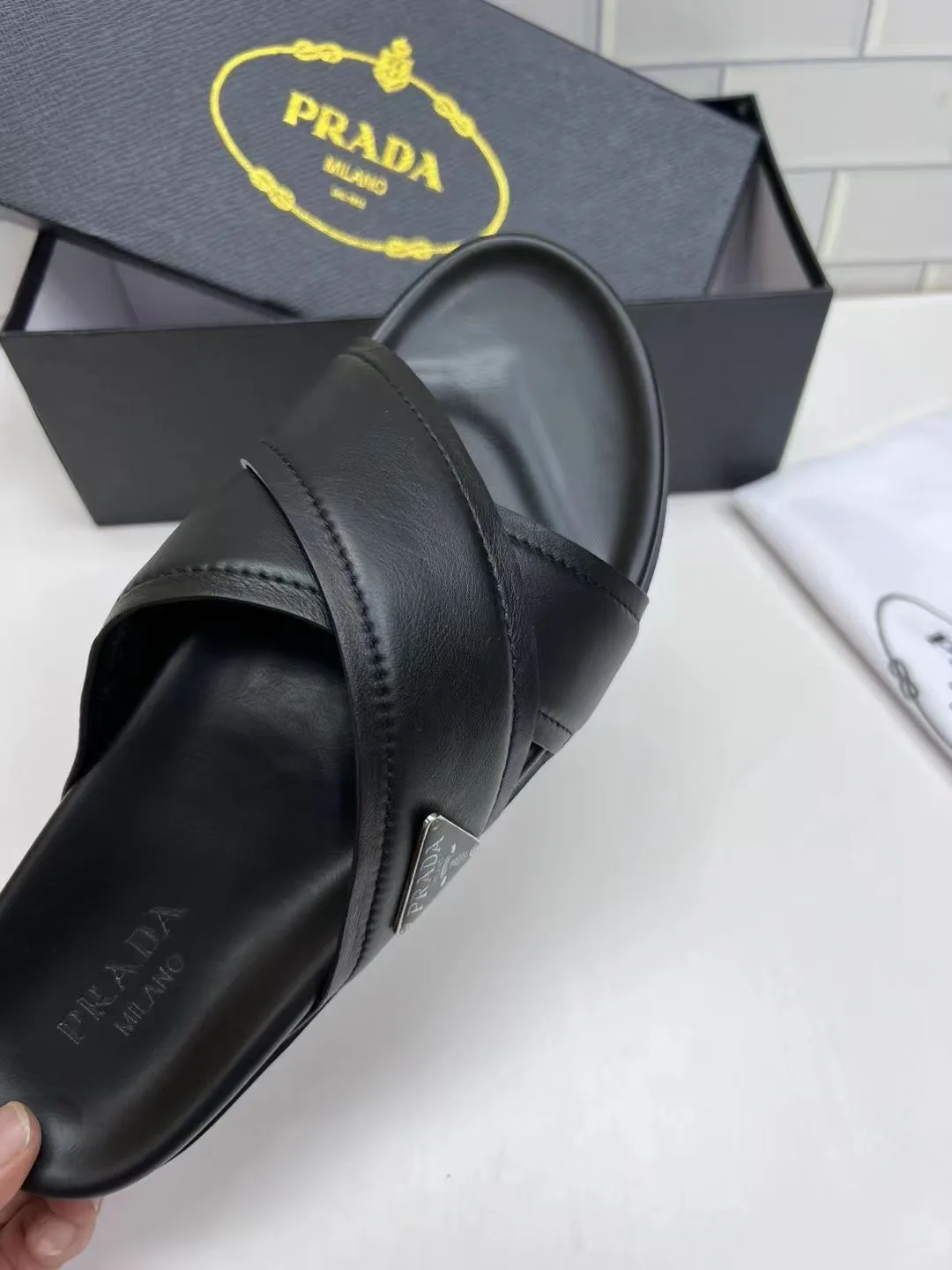 Шлепанцы Мужские Prada 17037955