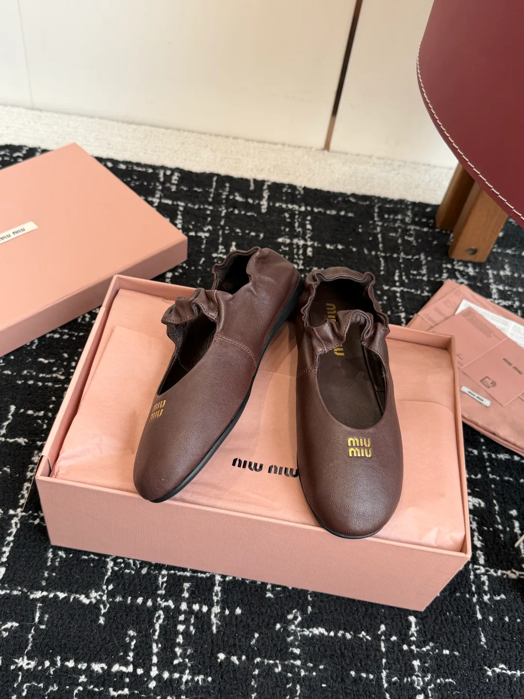 Балетки Женские Miu Miu 13370935