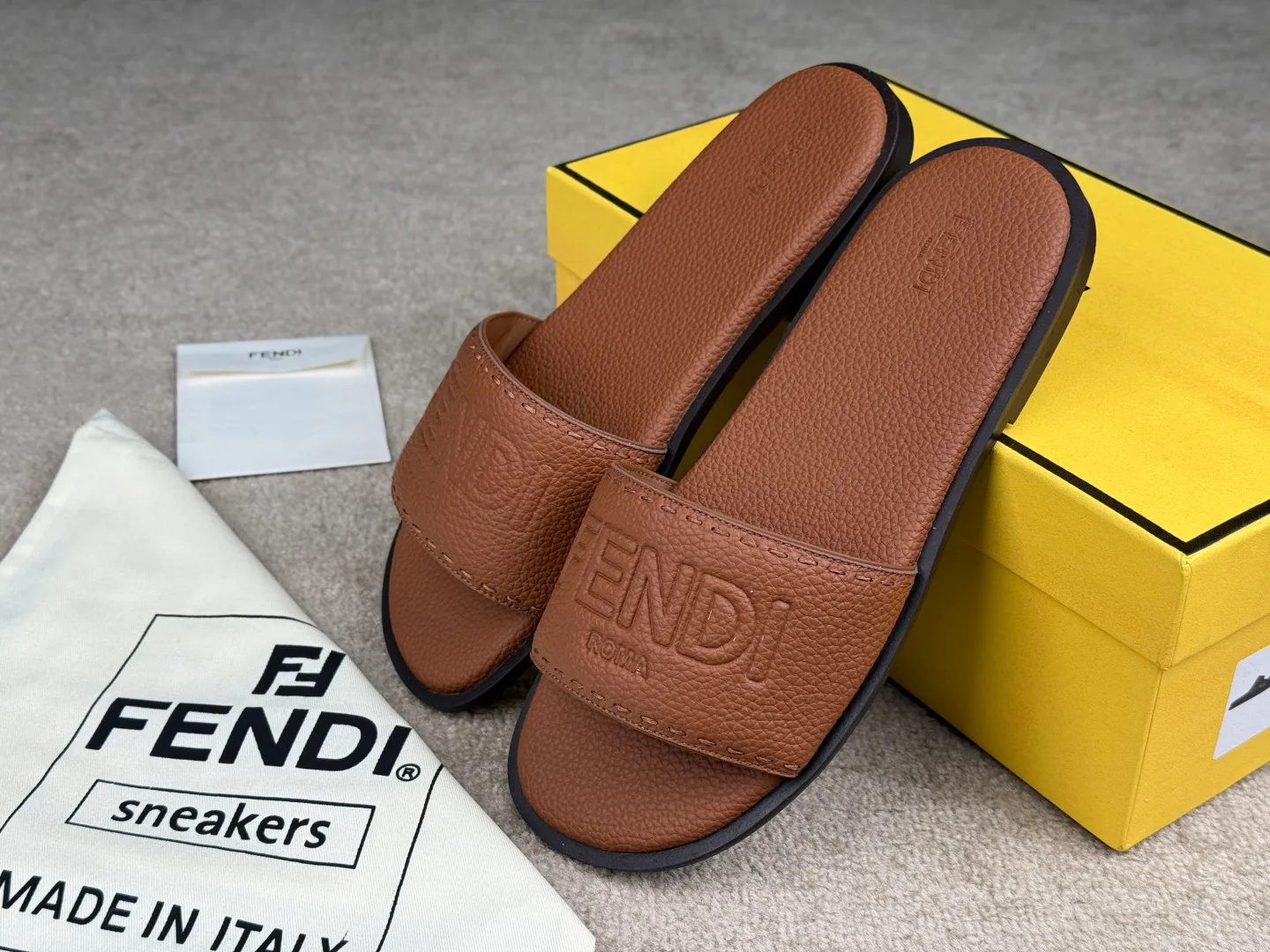 Тапочки Мужские Fendi 12730887