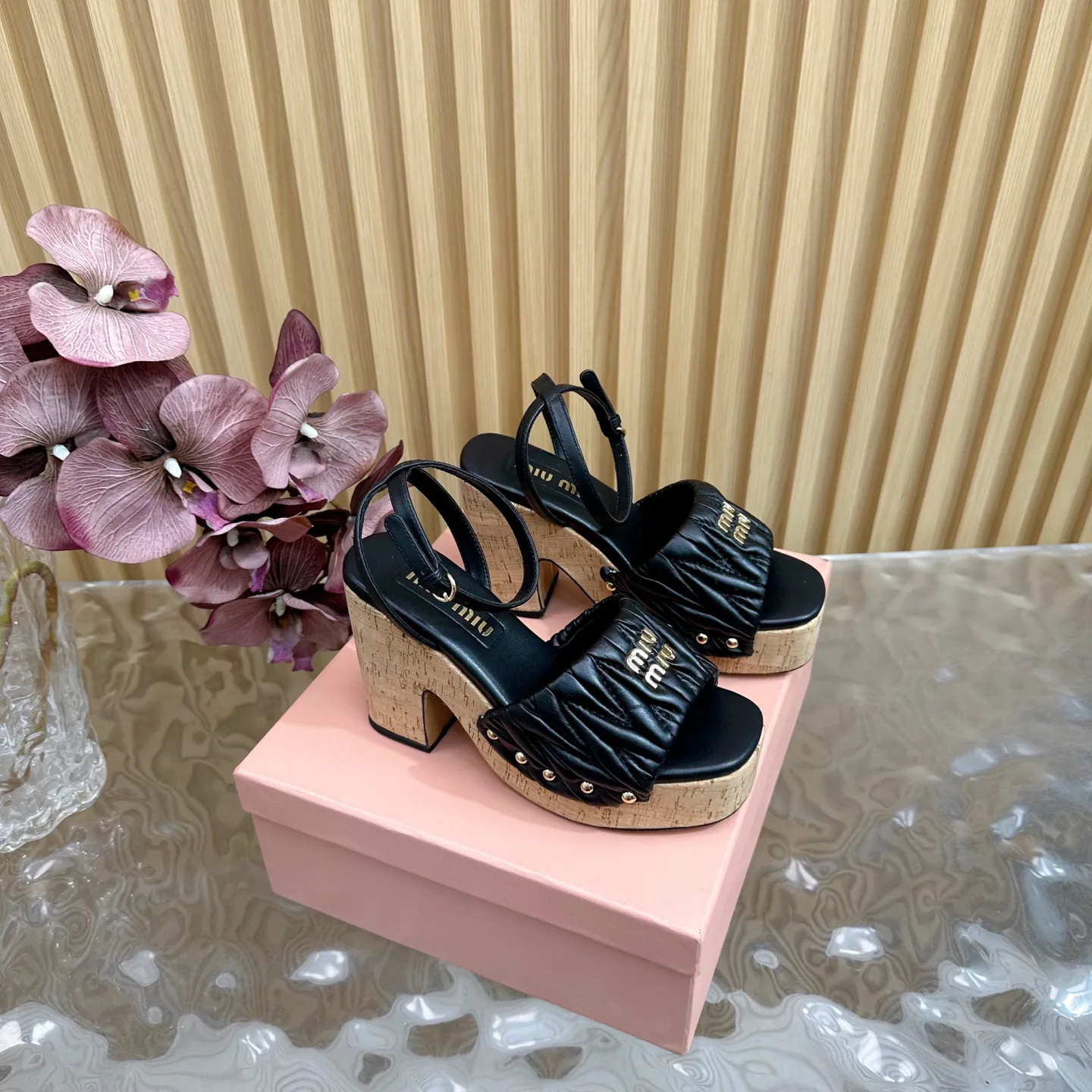 Босоножки Женские Miu Miu 35284