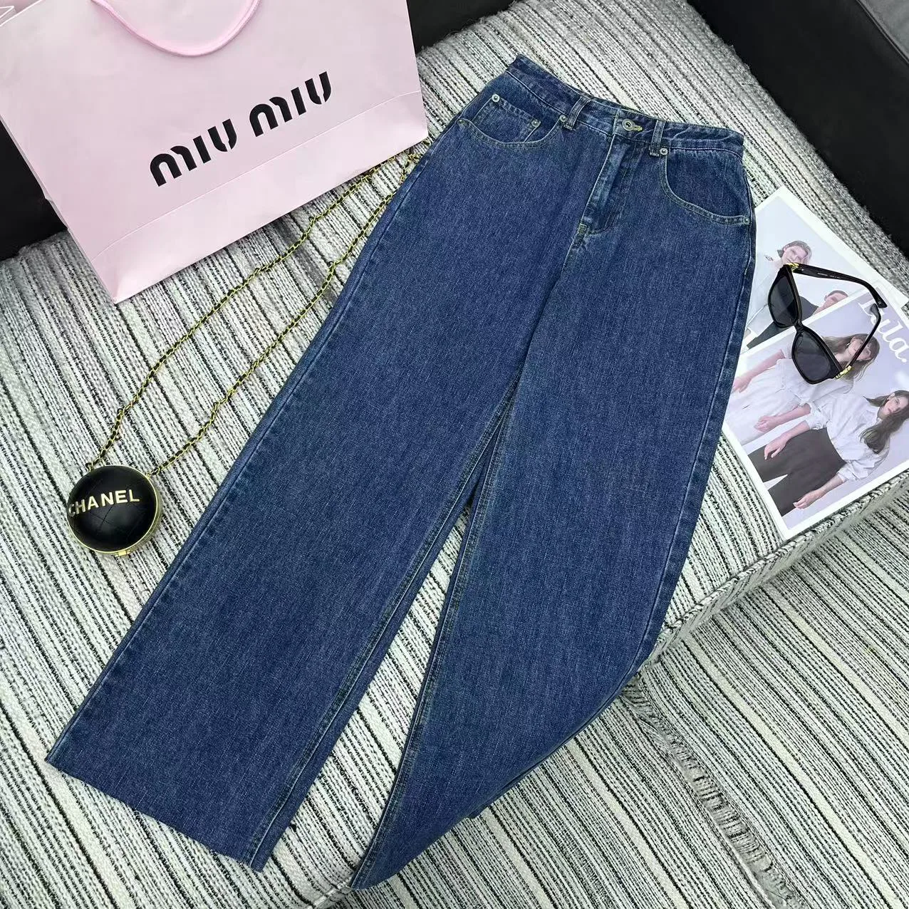 Джинсы Женские Miu Miu 23355