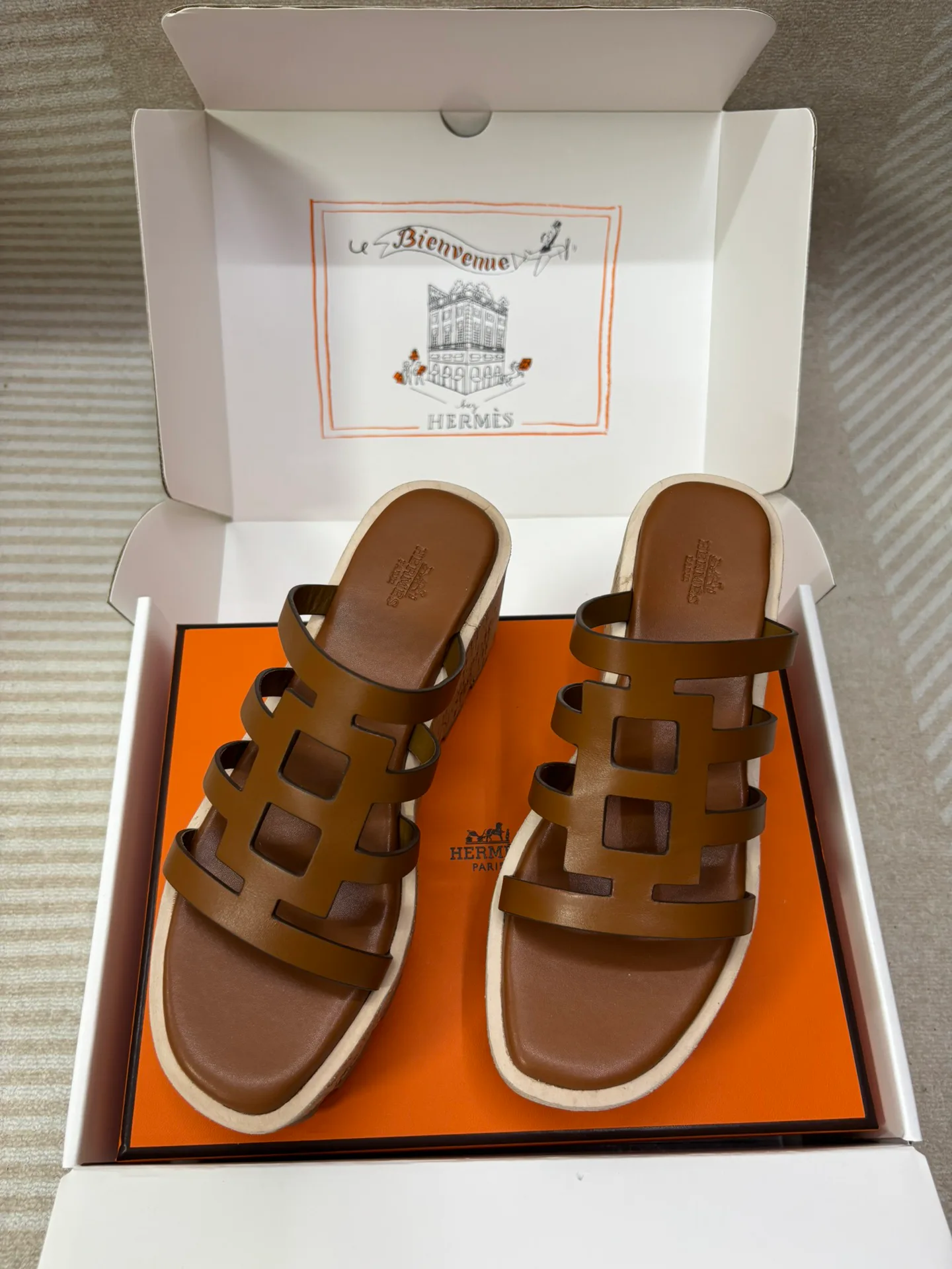 Босоножки Женские Hermes 13424335