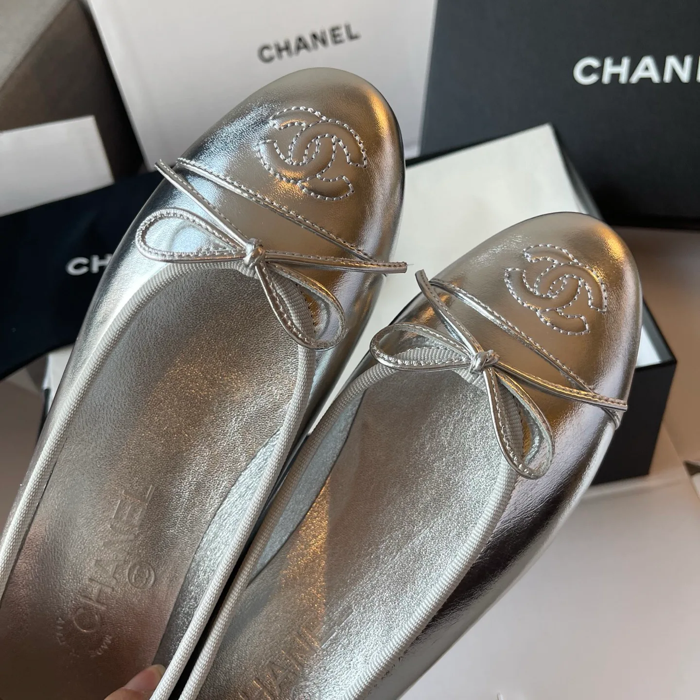 Балетки Женские Chanel 11412836
