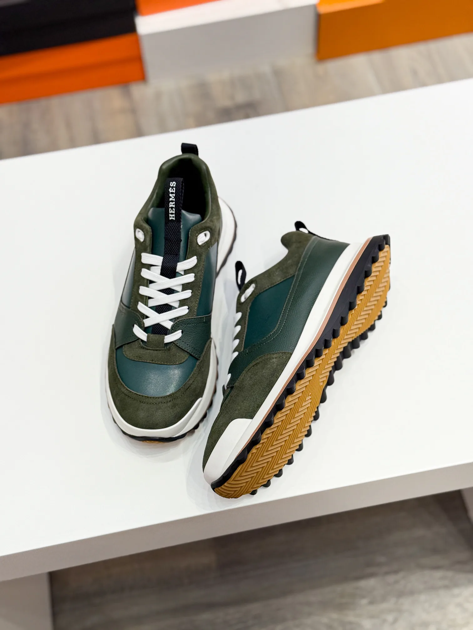 Кроссовки Женские Hermes 493941