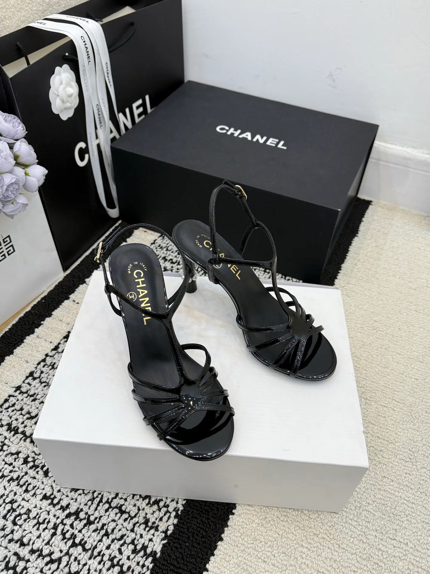 Босоножки Женские Chanel 1224393