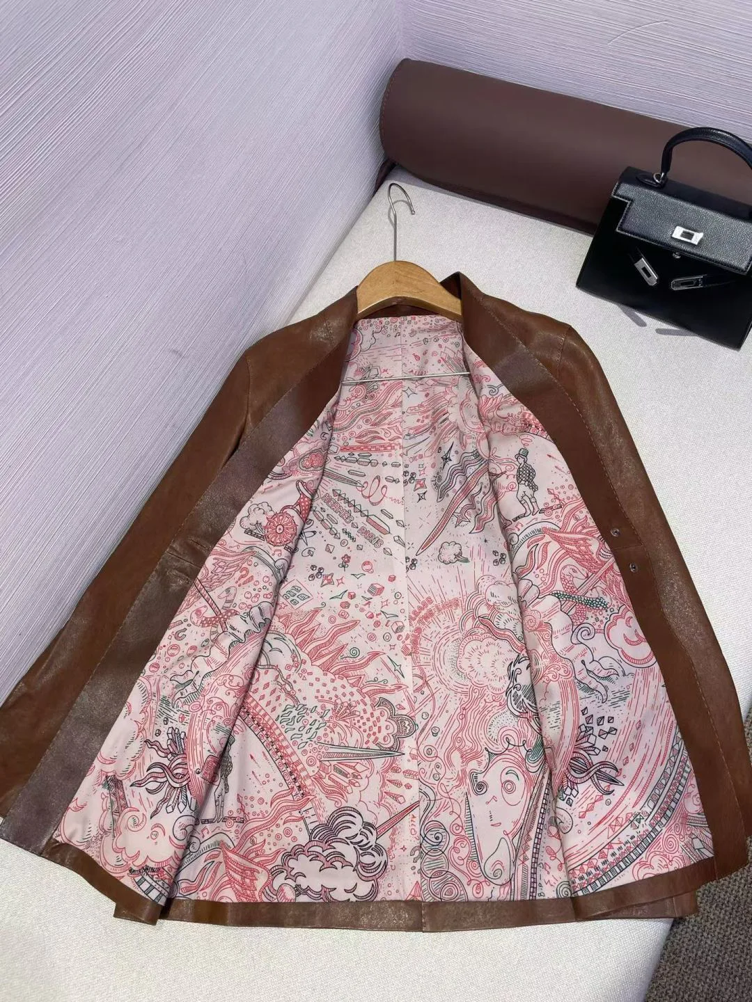 Кожаные Куртки И Дублёнки Женские Hermes 17998948