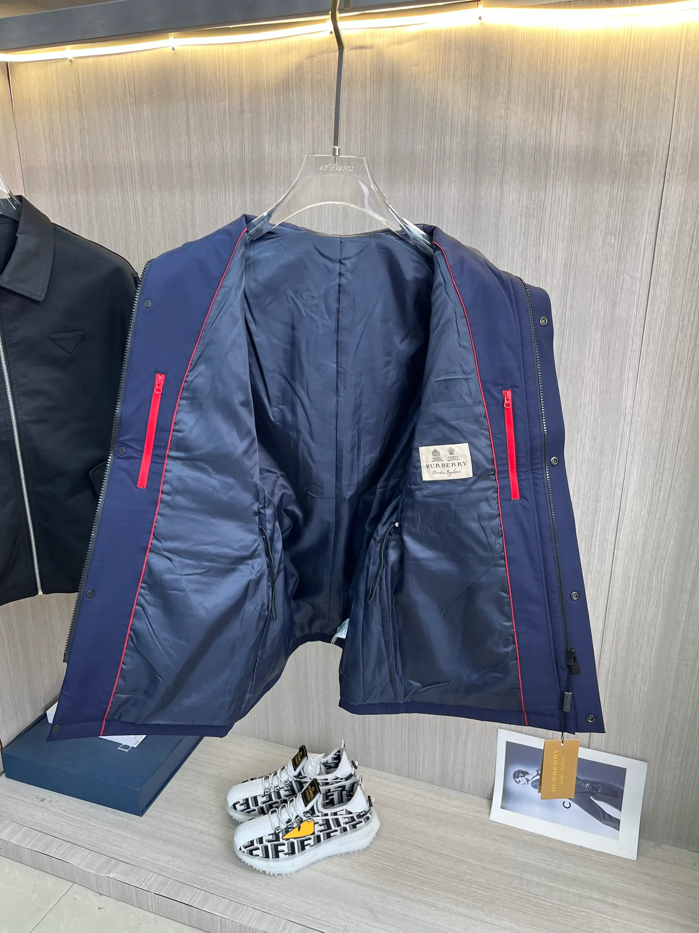 Куртки И Пуховики Мужские Burberry 1889388